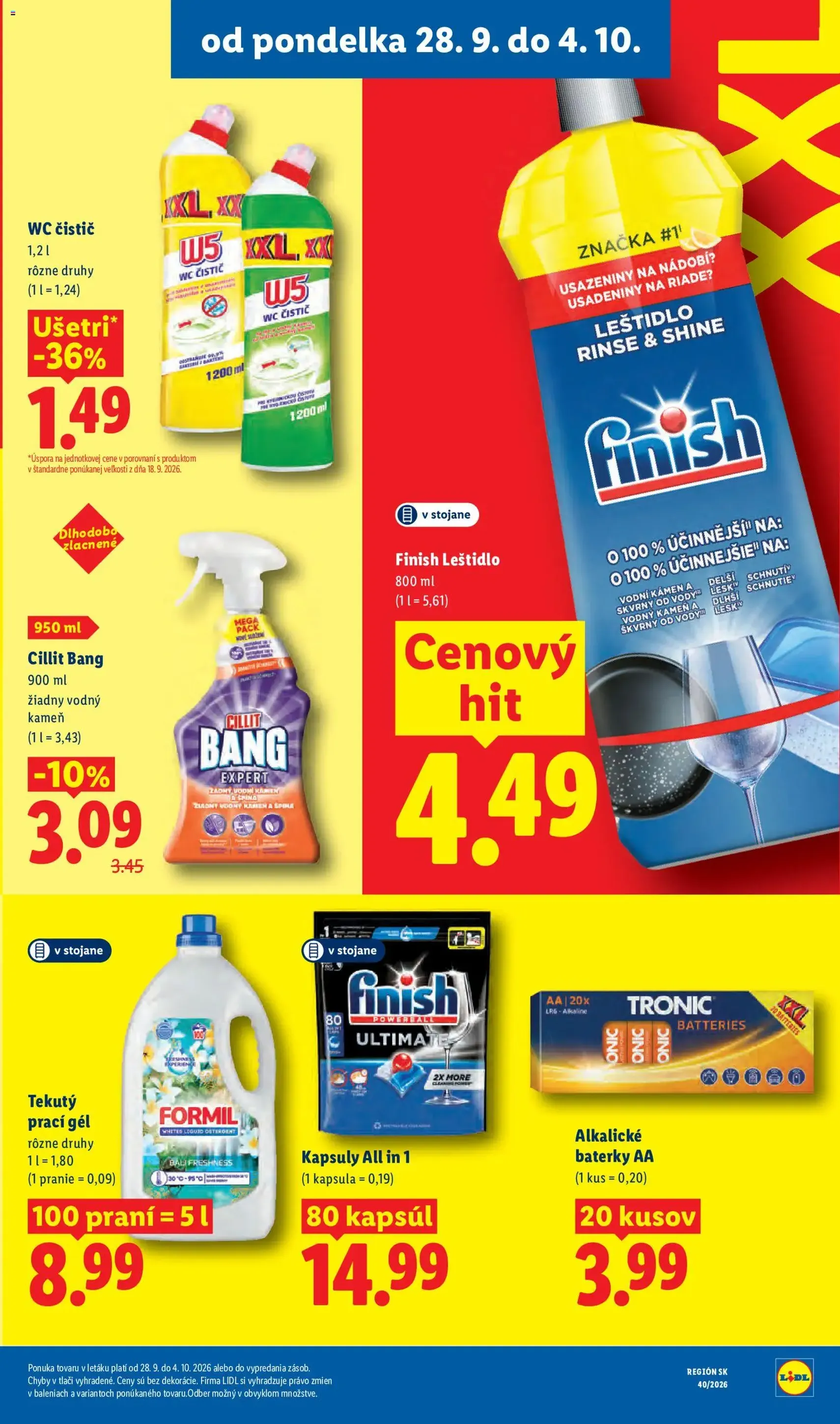 Lidl leták - platný leták od 28.09.2026 strana 40 z 100