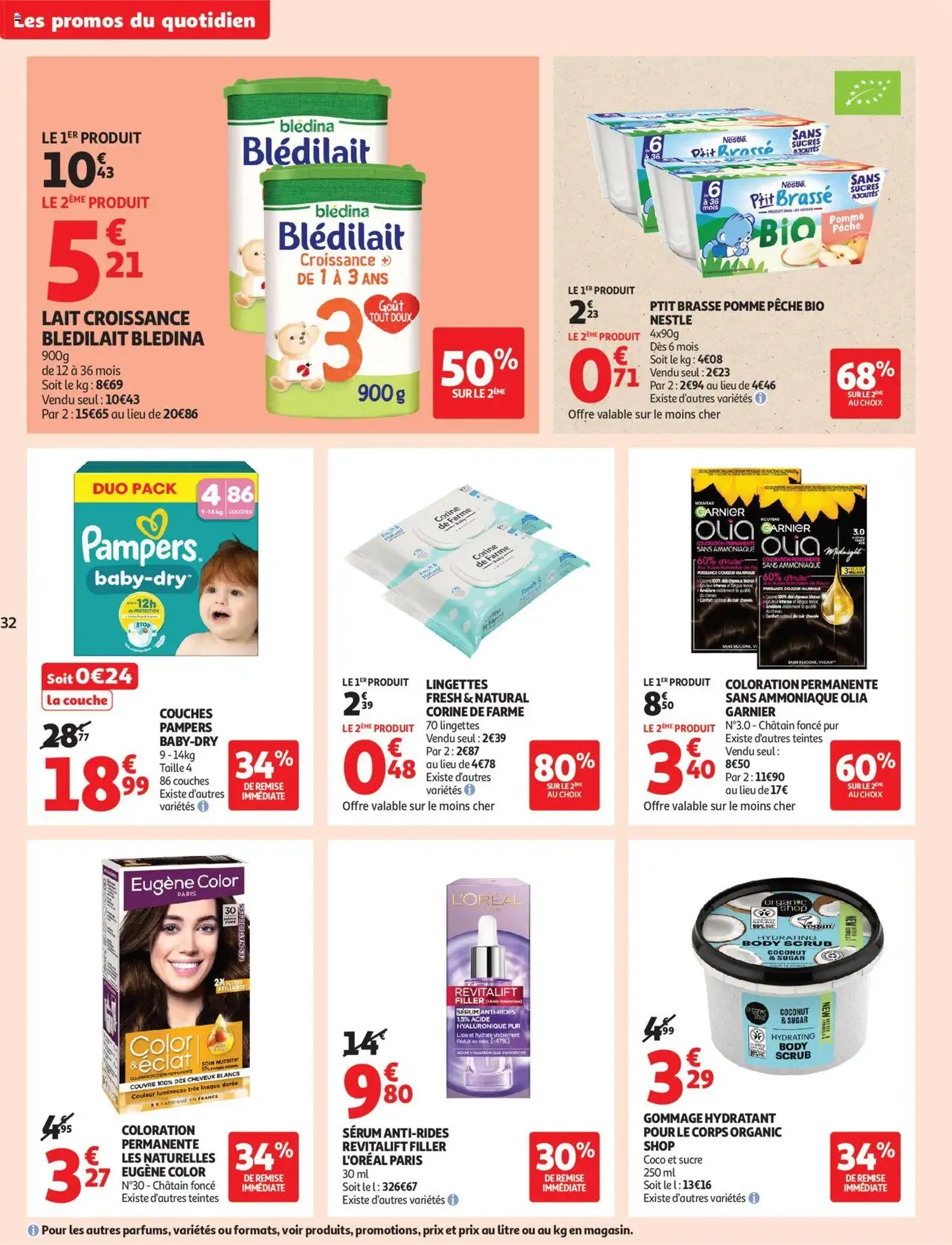 Auchan prospectus - brochure valable à partir du 12/08/2025, page 32 sur 38 Auchan prospectus - brochure valable à partir du 12/08/2025, page 32 sur 38