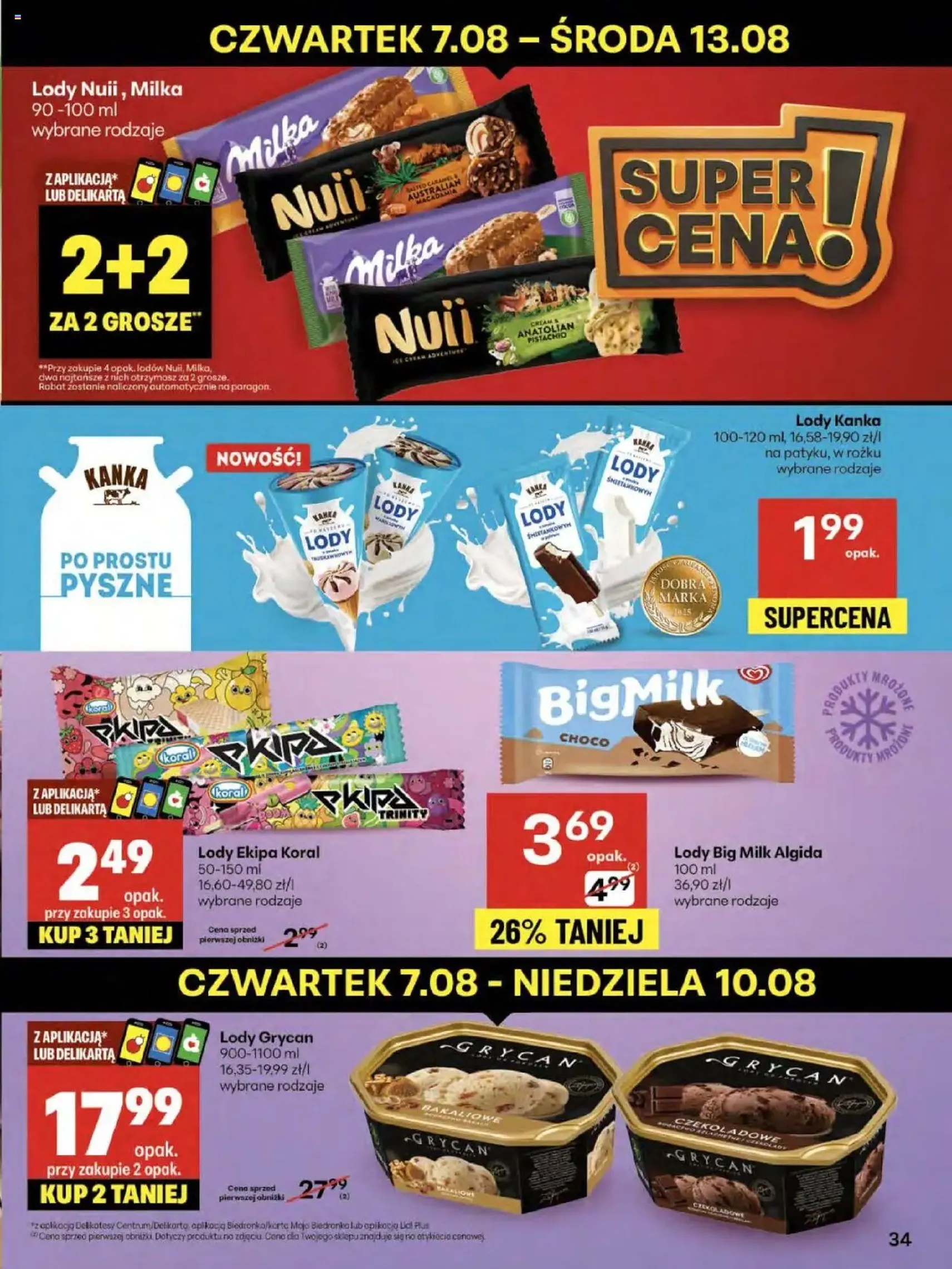 Delikatesy Centrum Gazetka - ważny gazetka od 07.08.2025 strona 34 z 52 Delikatesy Centrum Gazetka - ważny gazetka od 07.08.2025 strona 34 z 52