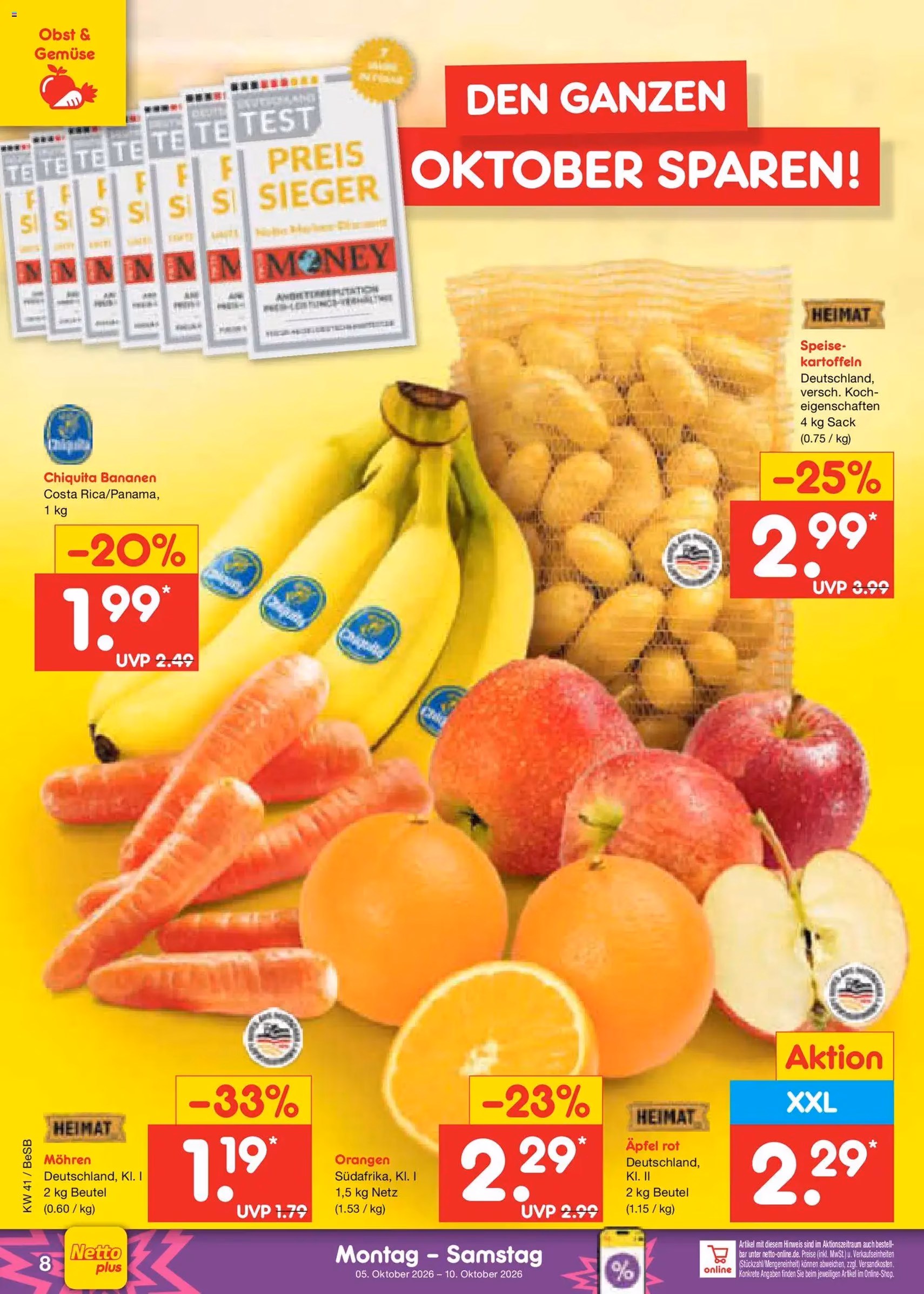 Netto Marken-Discount Prospekt - Gültiger Prospekt ab 05.10.2026, Seite 8 von insgesamt 68