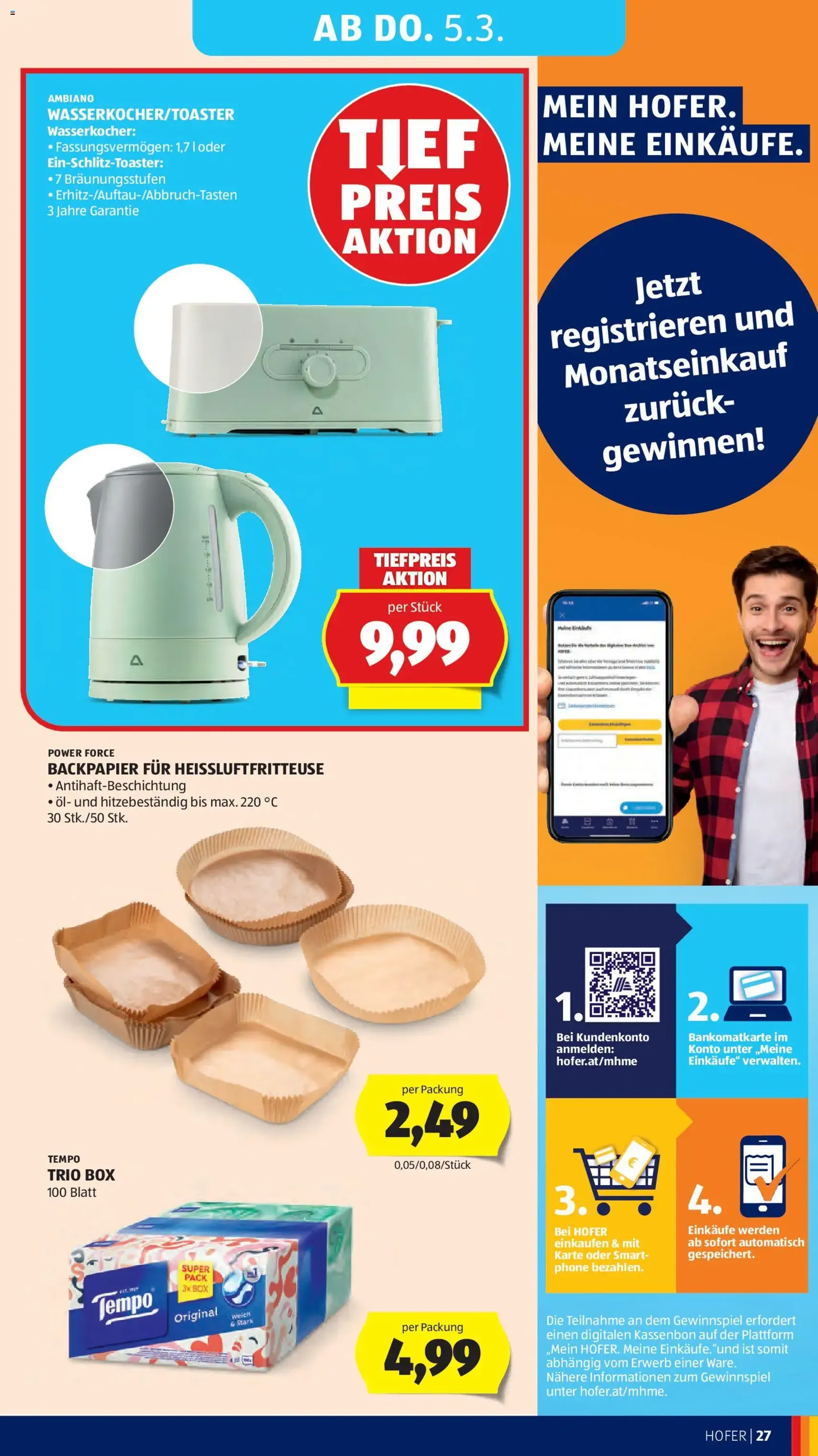 Hofer Flugblatt - Gültiger Prospekt ab 25.02.2026, Seite 31 von insgesamt 41