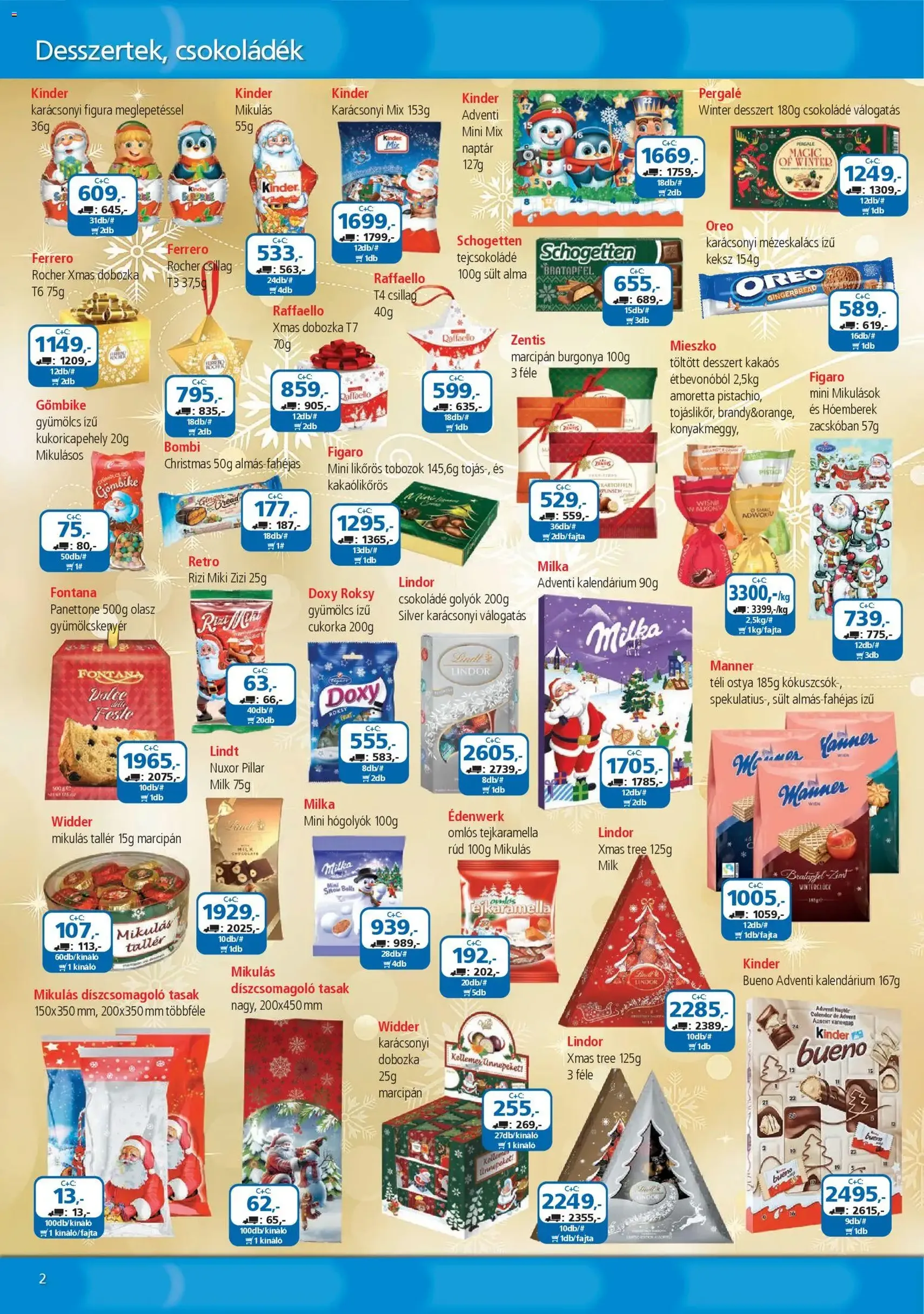 ÁRKLUB Akciós újság - 2025.11.01. érvényes szórólap 2 oldal 32 oldalból