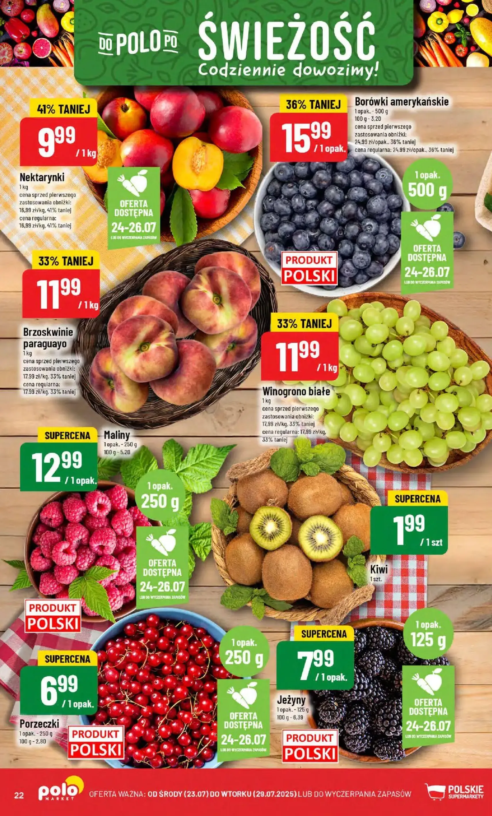 POLOmarket Gazetka - ważny gazetka od 23.07.2025 strona 22 z 62 POLOmarket Gazetka - ważny gazetka od 23.07.2025 strona 22 z 62