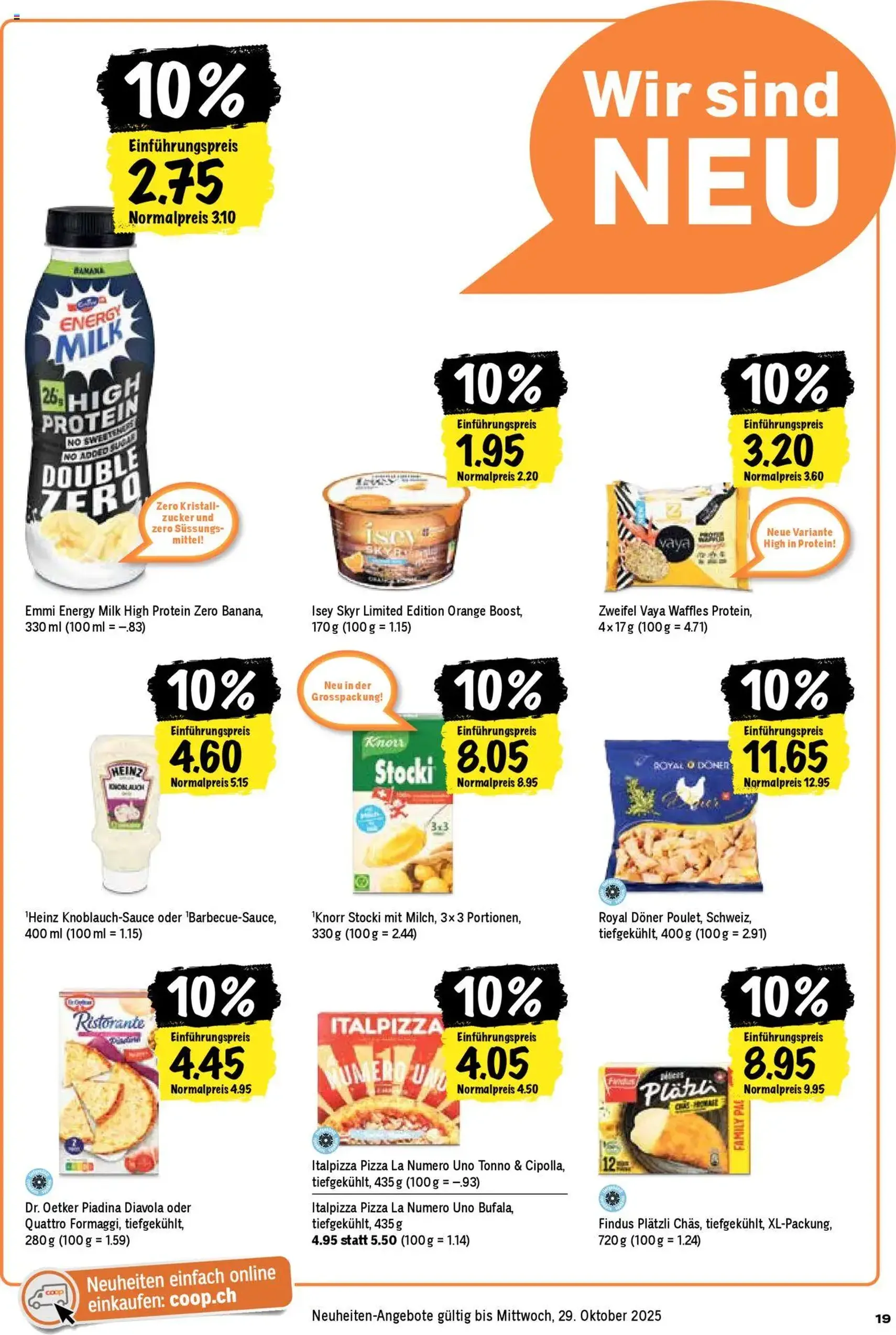 Coop Aktionen - Gültiger Prospekt ab 16.10.2025, Seite 19 von insgesamt 24 Coop Aktionen - Gültiger Prospekt ab 16.10.2025, Seite 19 von insgesamt 24