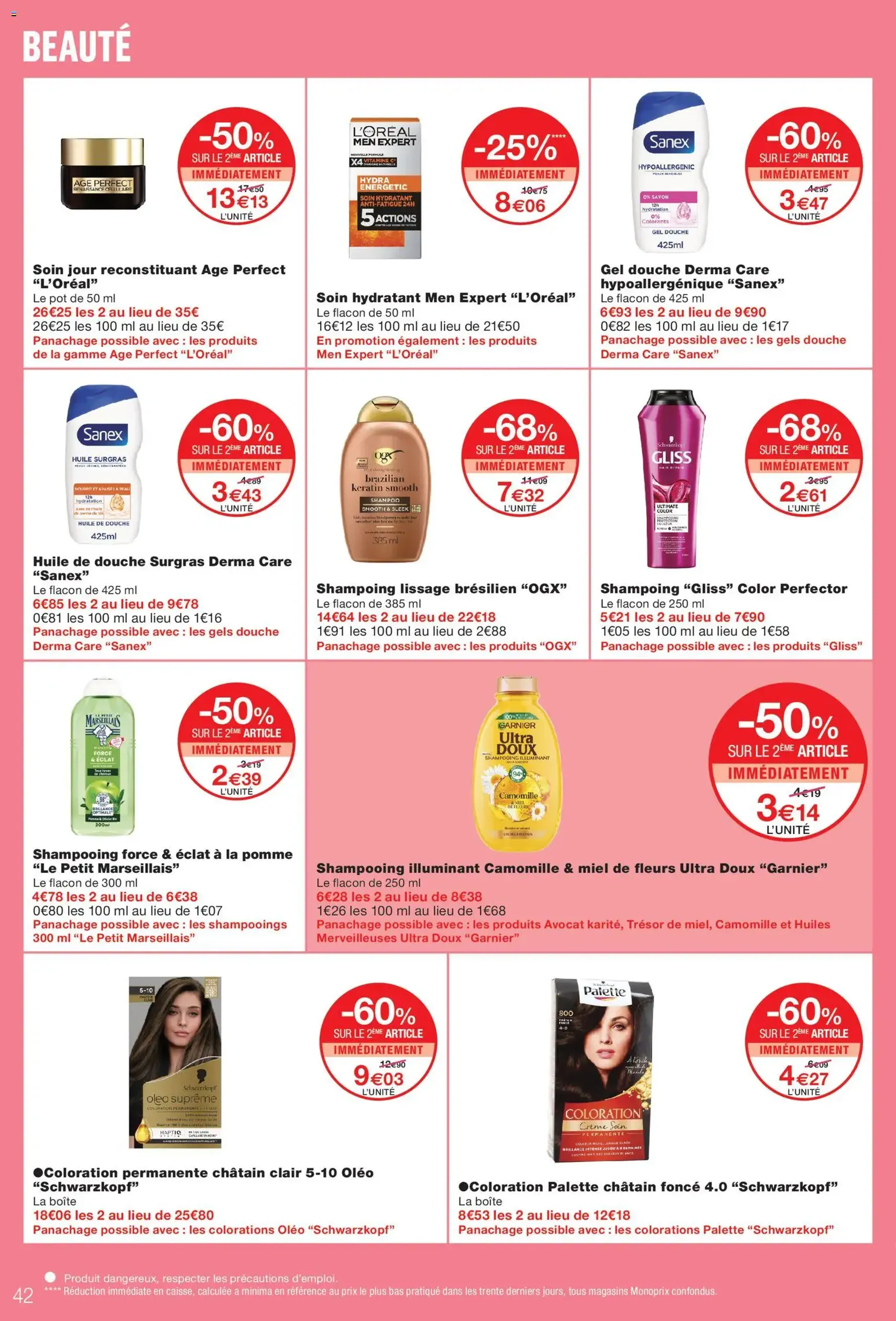Monoprix catalogue - brochure valable à partir du 28/07/2026, page 42 sur 52