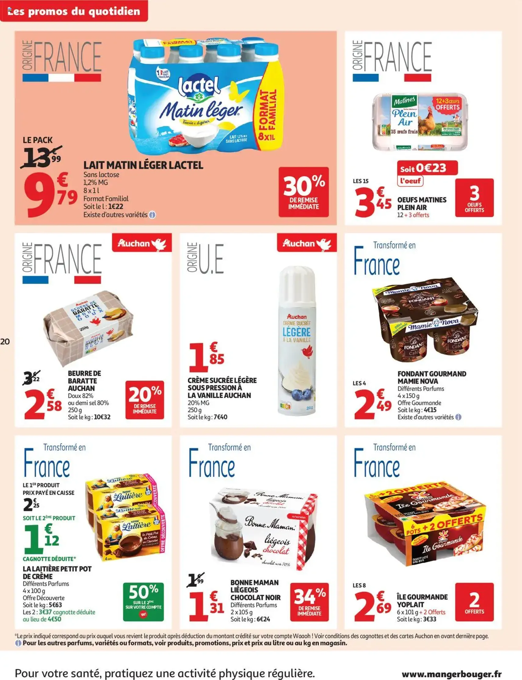 Auchan prospectus - brochure valable à partir du 12/08/2025, page 20 sur 38 Auchan prospectus - brochure valable à partir du 12/08/2025, page 20 sur 38