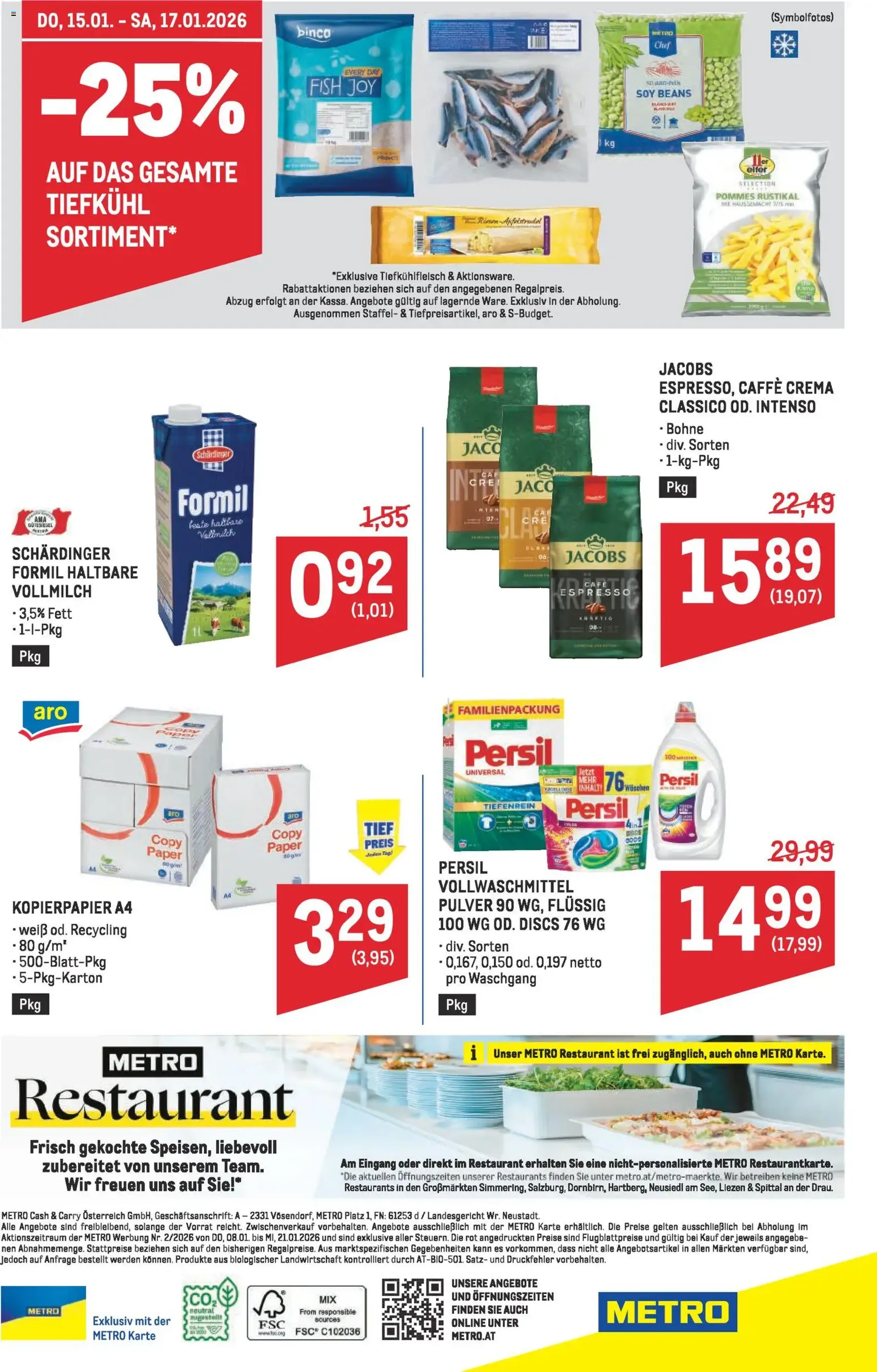 Metro Profi - Gültiger Prospekt ab 08.01.2026, Seite 64 von insgesamt 64