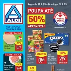 Aldi folheto - pré-visualização do folheto, válido a partir de 18/08/2025