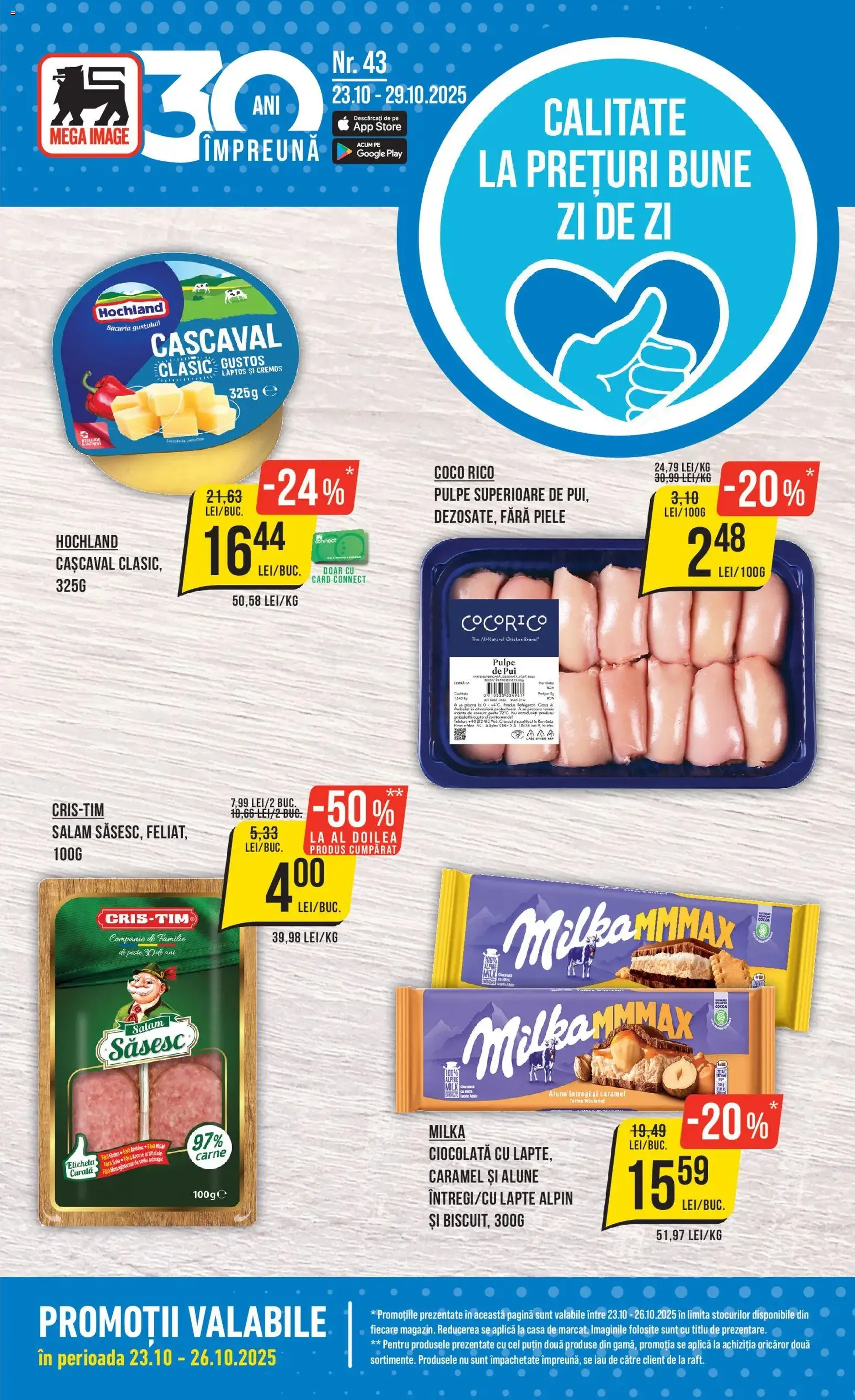 Catalog Mega Image - cataloage valabile începând cu 23.10.2025 pagina 1 din 24 Catalog Mega Image - cataloage valabile începând cu 23.10.2025 pagina 1 din 24