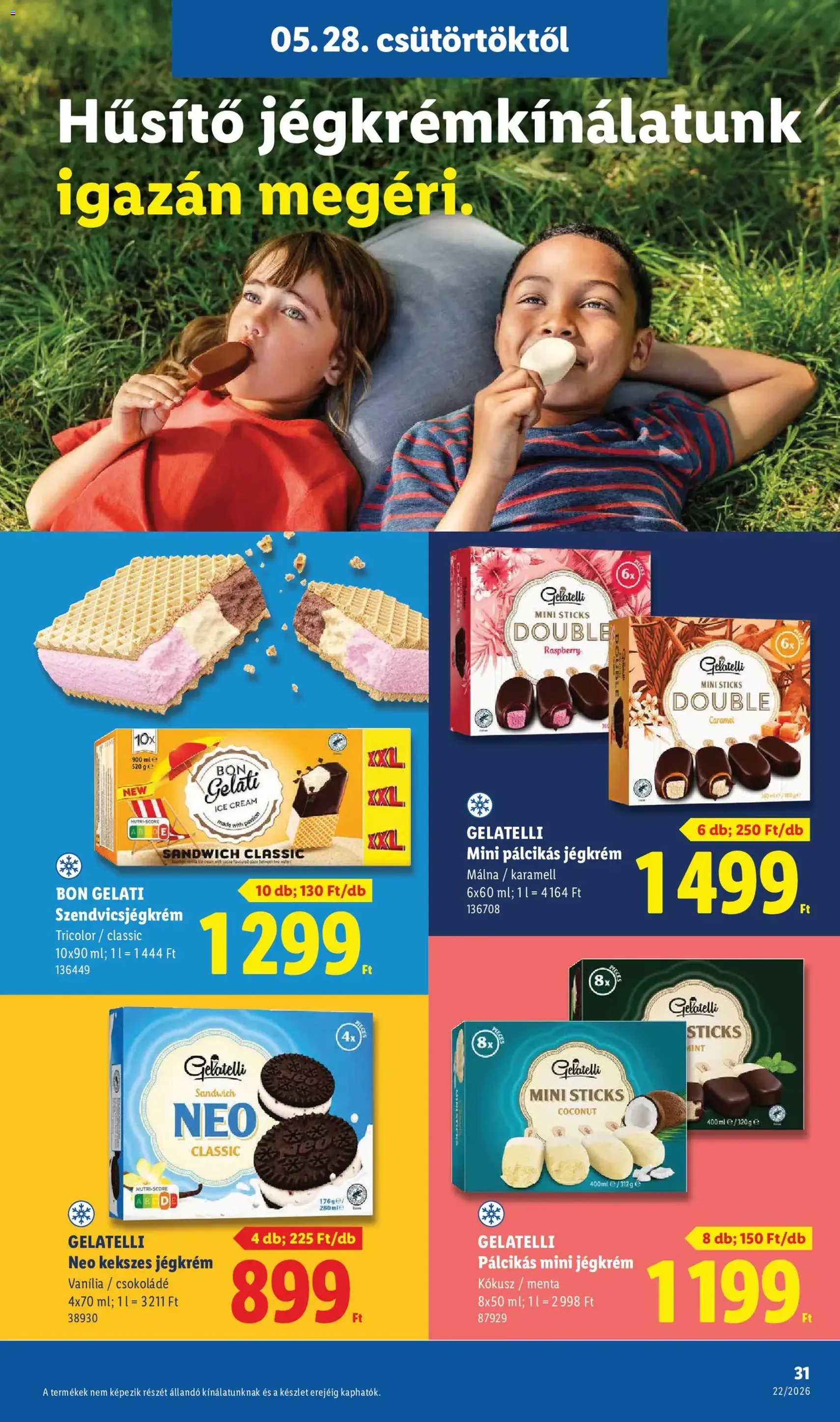 Lidl akciós újság - 2026.05.28. érvényes szórólap 31 oldal 74 oldalból