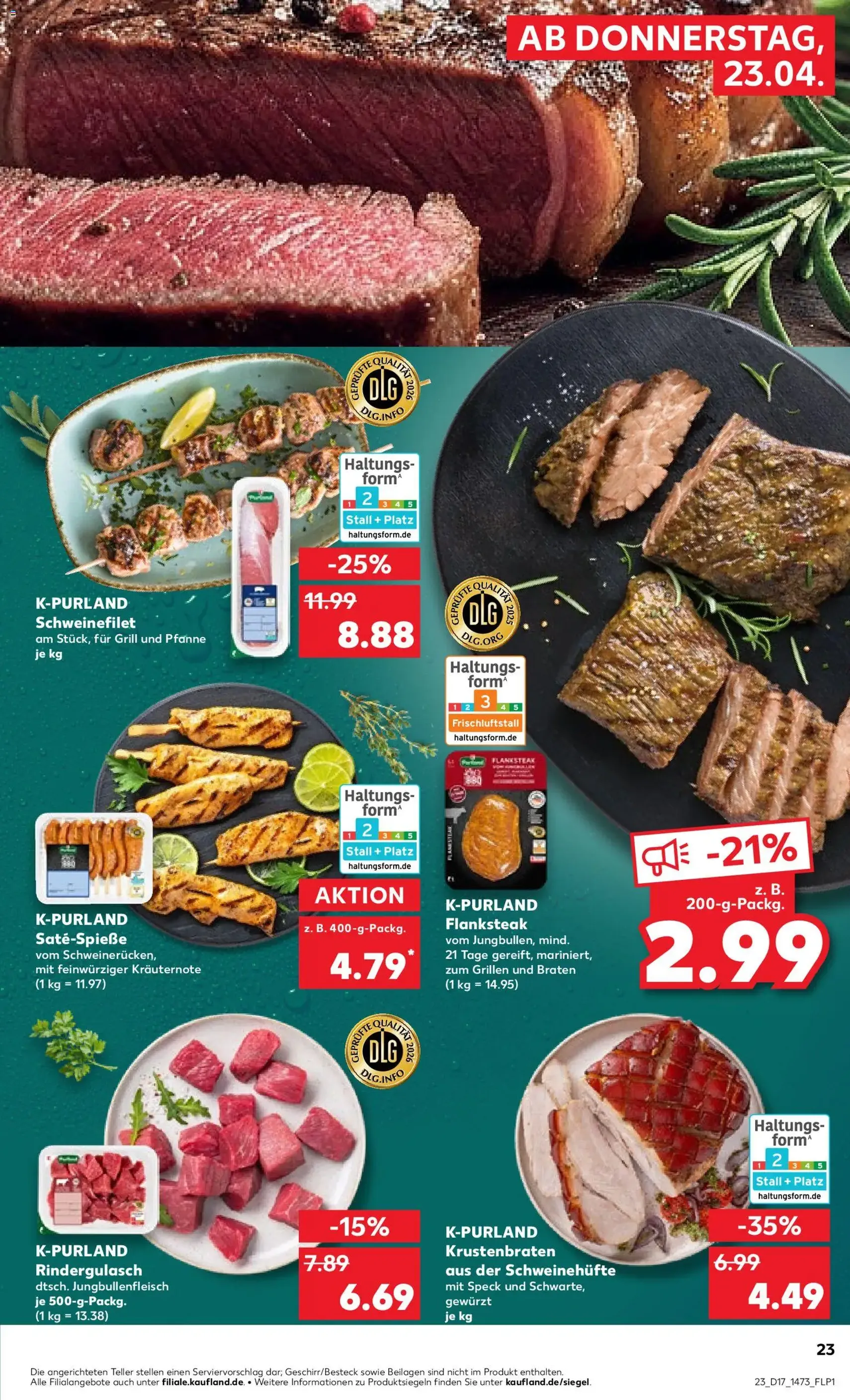 Kaufland Prospekt - Gültiger Prospekt ab 23.04.2026, Seite 23 von insgesamt 54