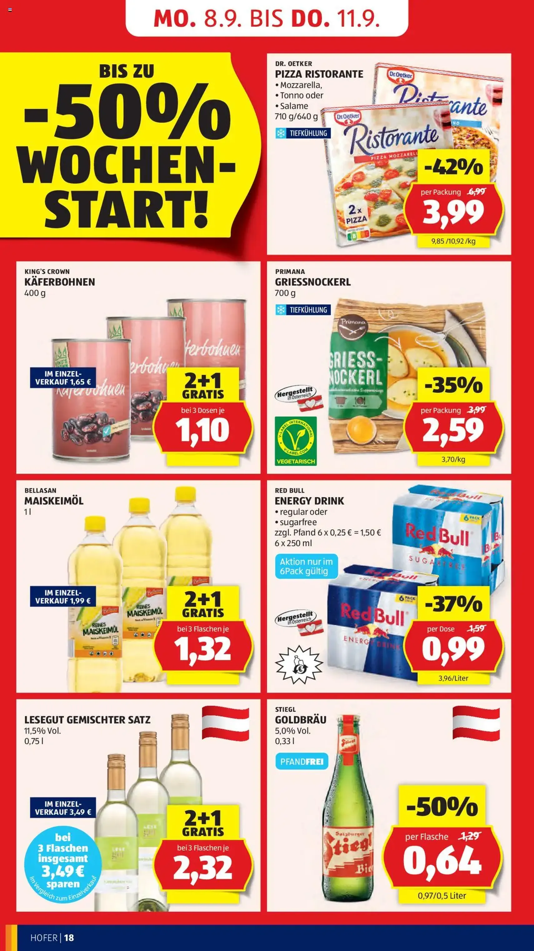 Hofer Flugblatt - Gültiger Prospekt ab 05.09.2025, Seite 20 von insgesamt 45 Hofer Flugblatt - Gültiger Prospekt ab 05.09.2025, Seite 20 von insgesamt 45