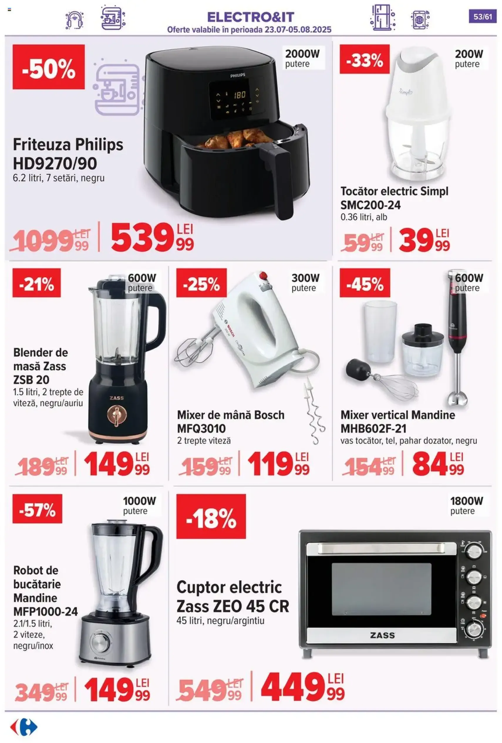 Catalog Carrefour - cataloage valabile începând cu 30.07.2025 pagina 54 din 62 Catalog Carrefour - cataloage valabile începând cu 30.07.2025 pagina 54 din 62