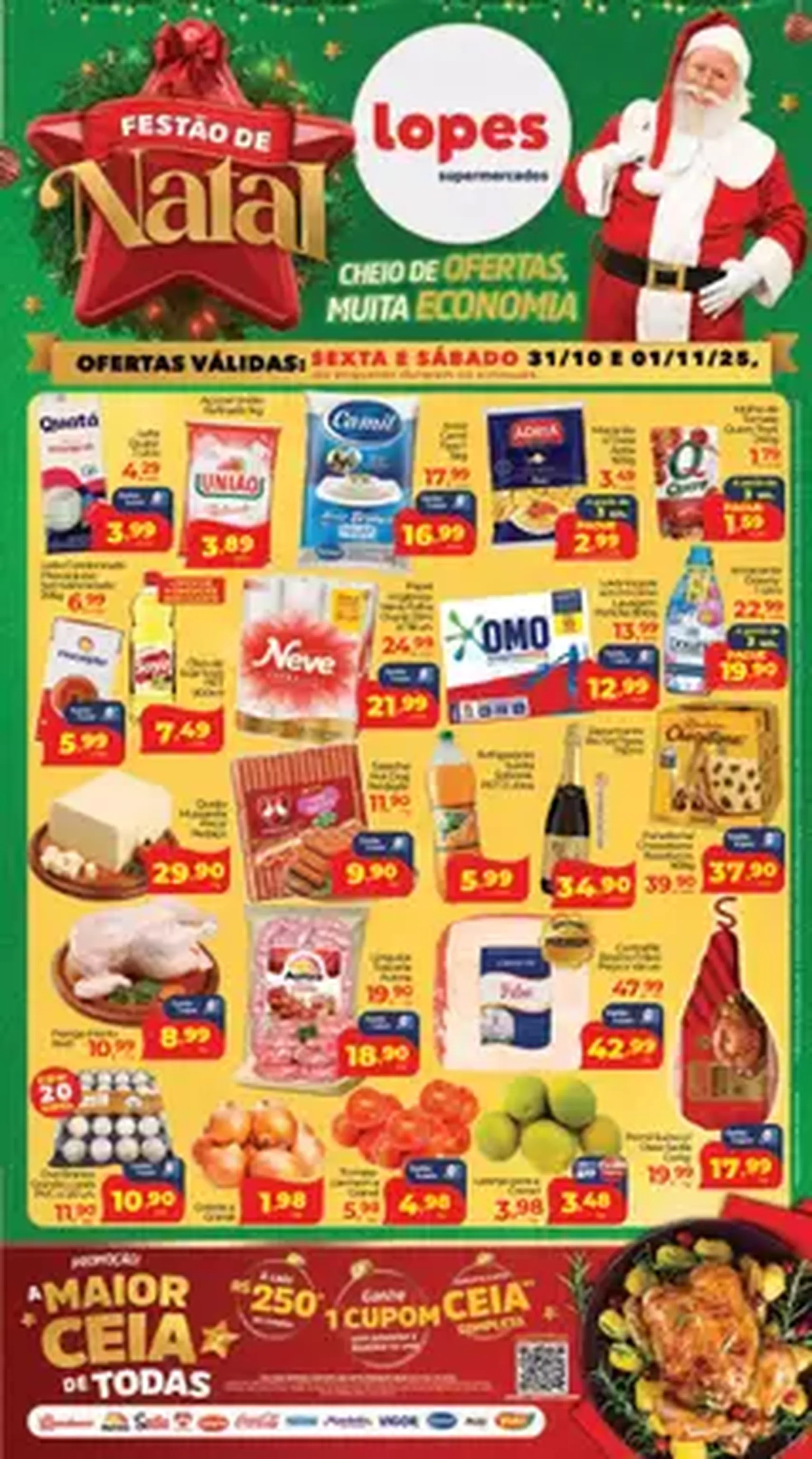 Lopes Supermercados - Ofertas da semana - folheto válido a partir de 31/10/2025 página 1 de 1