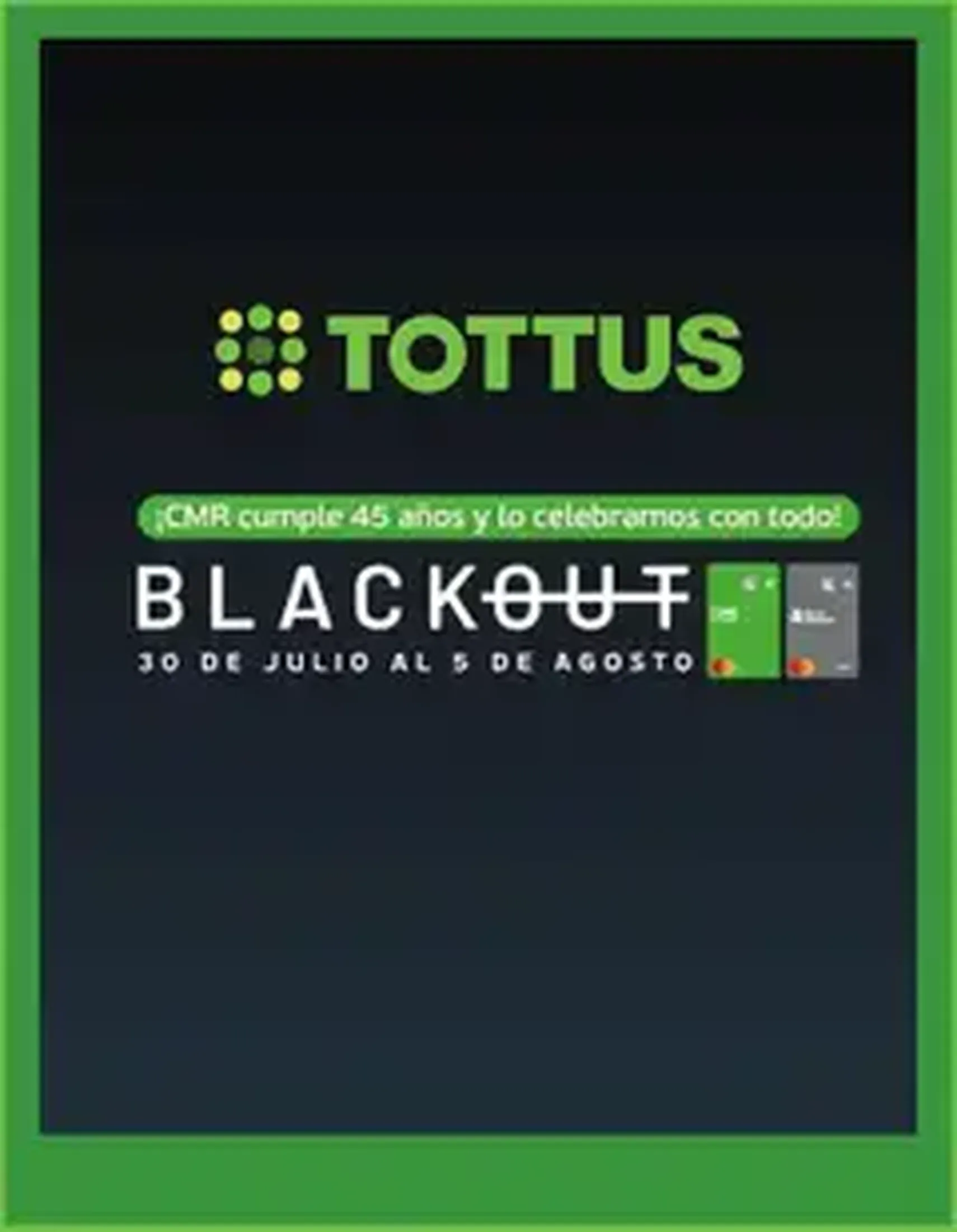 Tottus ofertas - folleto válido desde 31.07.2025 página 1 de 1