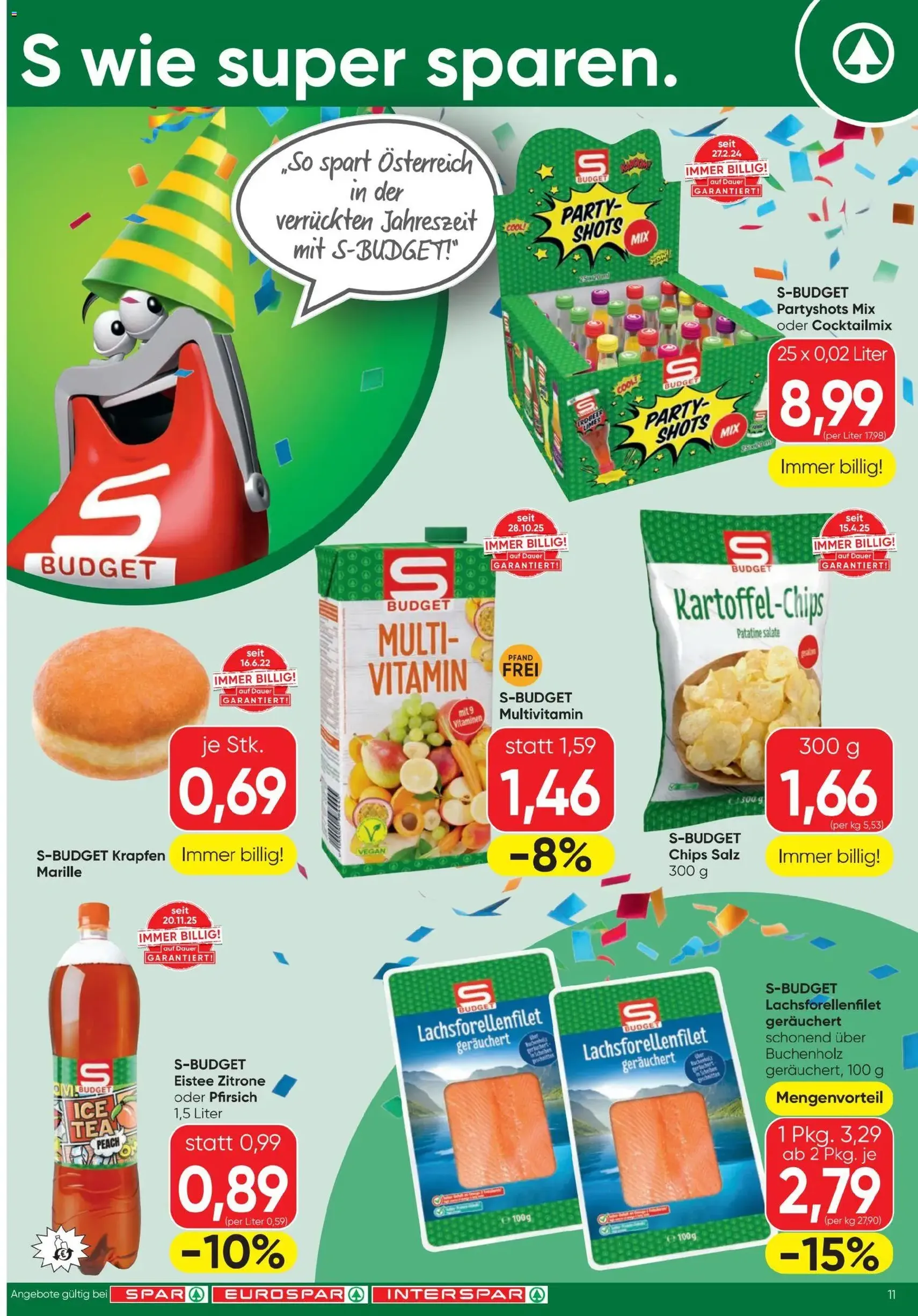 Spar Flugblatt - Gültiger Prospekt ab 29.01.2026, Seite 11 von insgesamt 24