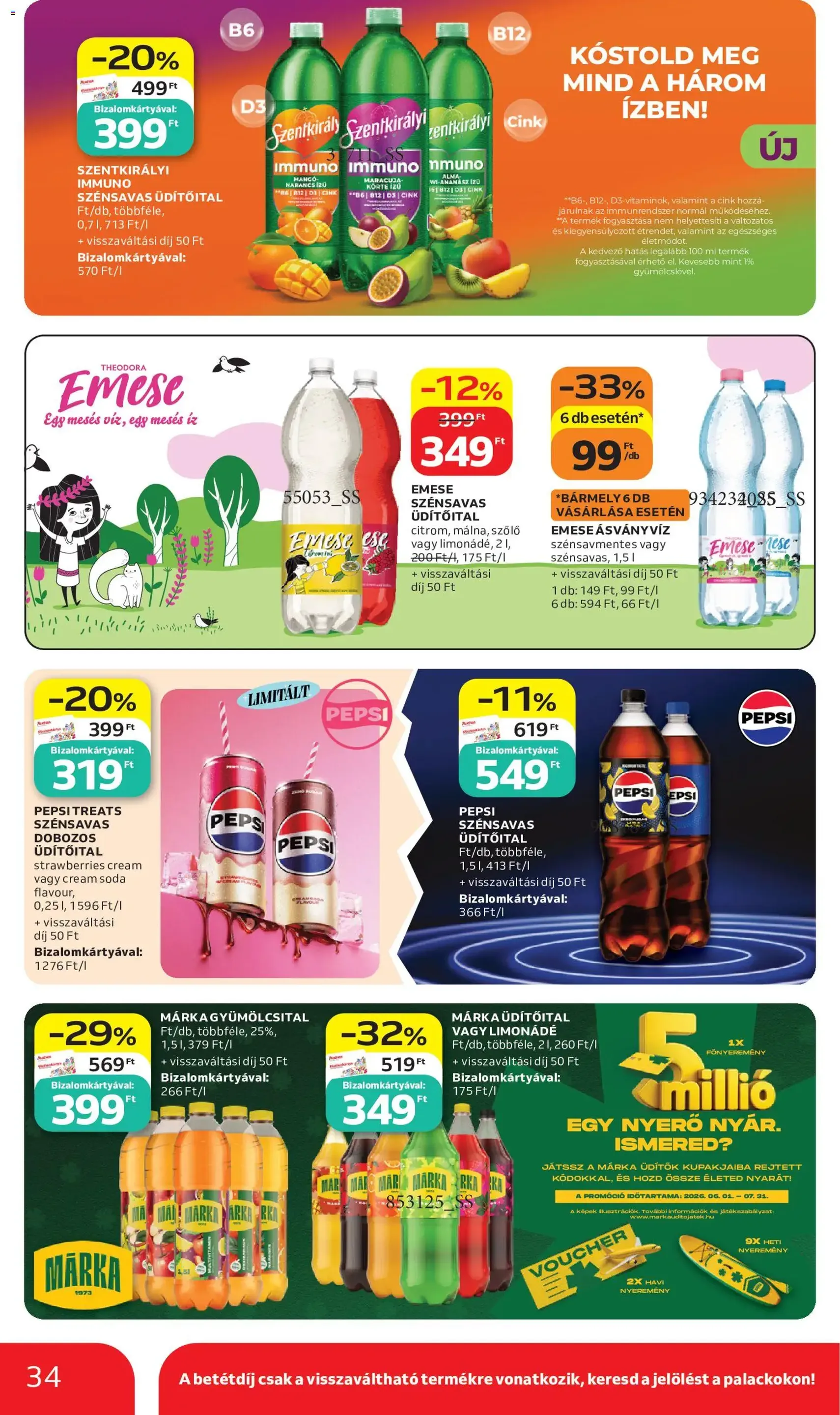 Auchan akciós újság - 2026.07.02. érvényes szórólap 34 oldal 56 oldalból