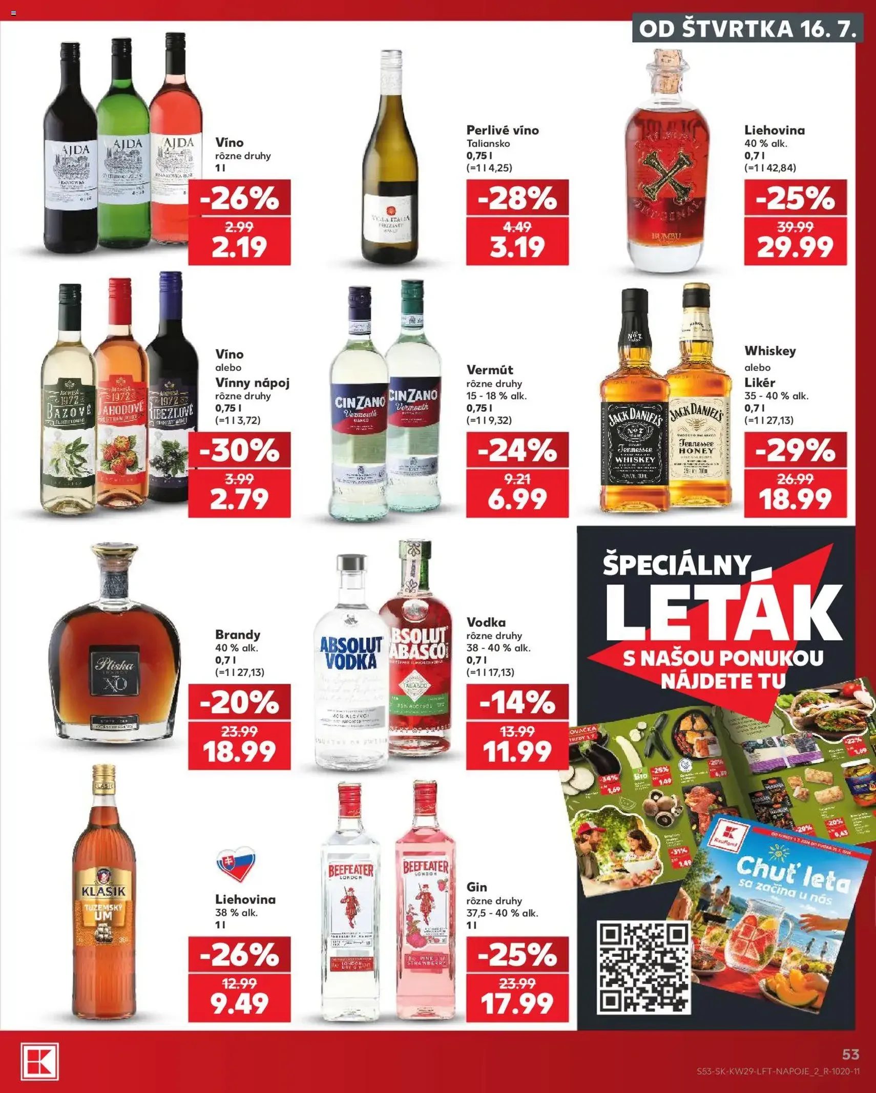 Kaufland leták - platný leták od 16.07.2026 strana 53 z 86