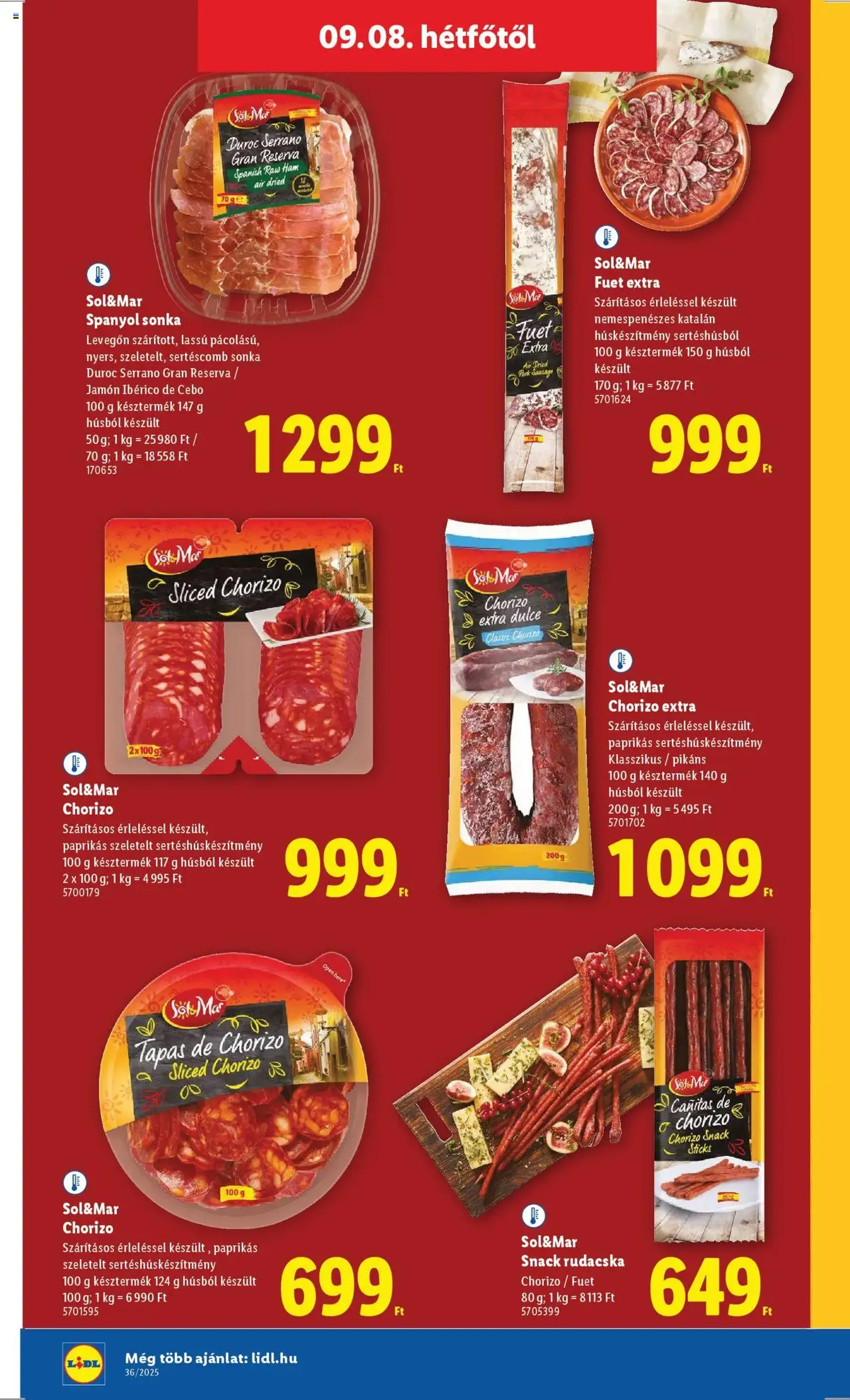 Lidl Akciós újság - 2025.09.04. érvényes szórólap 62 oldal 70 oldalból Lidl Akciós újság - 2025.09.04. érvényes szórólap 62 oldal 70 oldalból