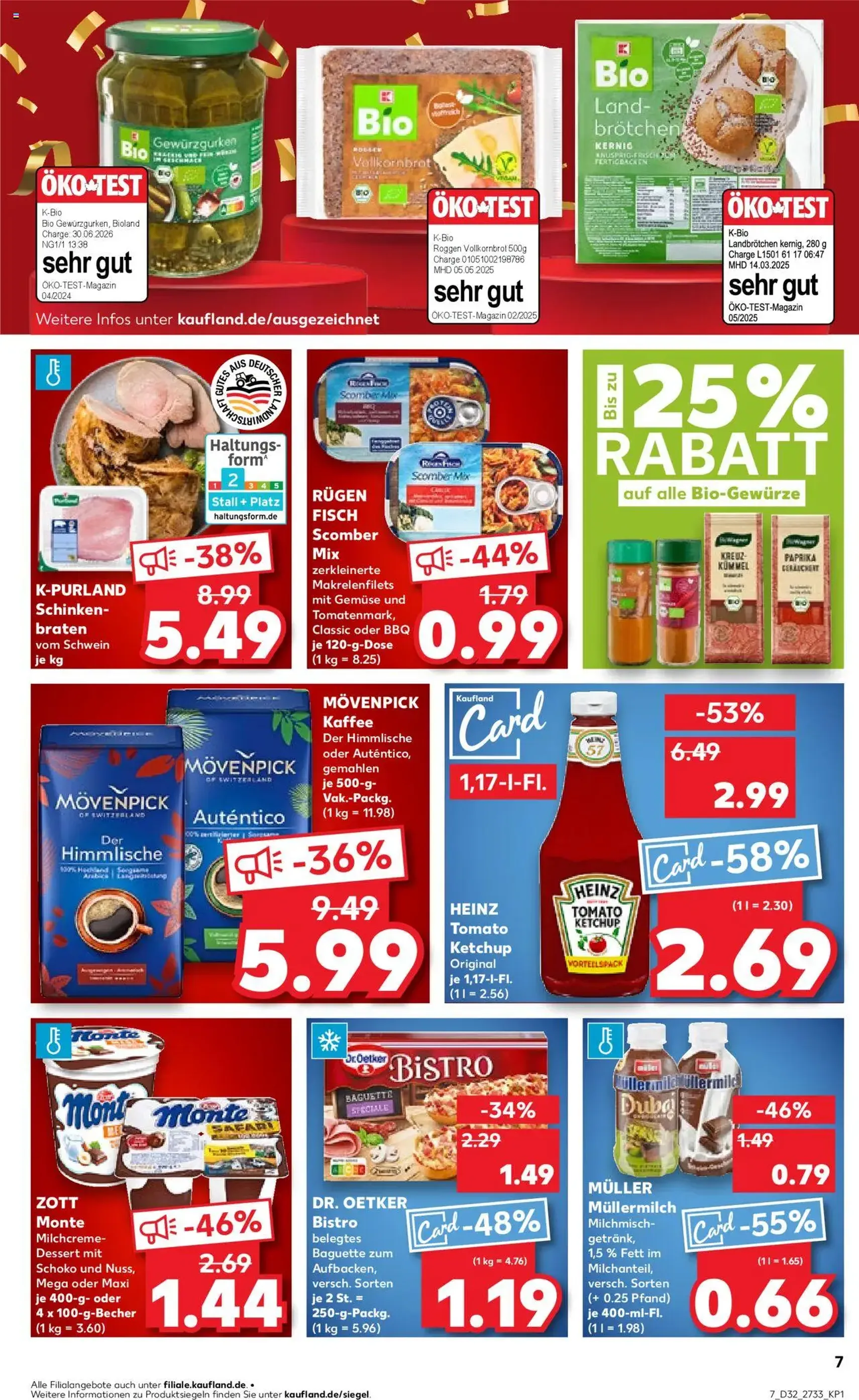 Kaufland Prospekt - Gültiger Prospekt ab 07.08.2025, Seite 7 von insgesamt 60 Kaufland Prospekt - Gültiger Prospekt ab 07.08.2025, Seite 7 von insgesamt 60