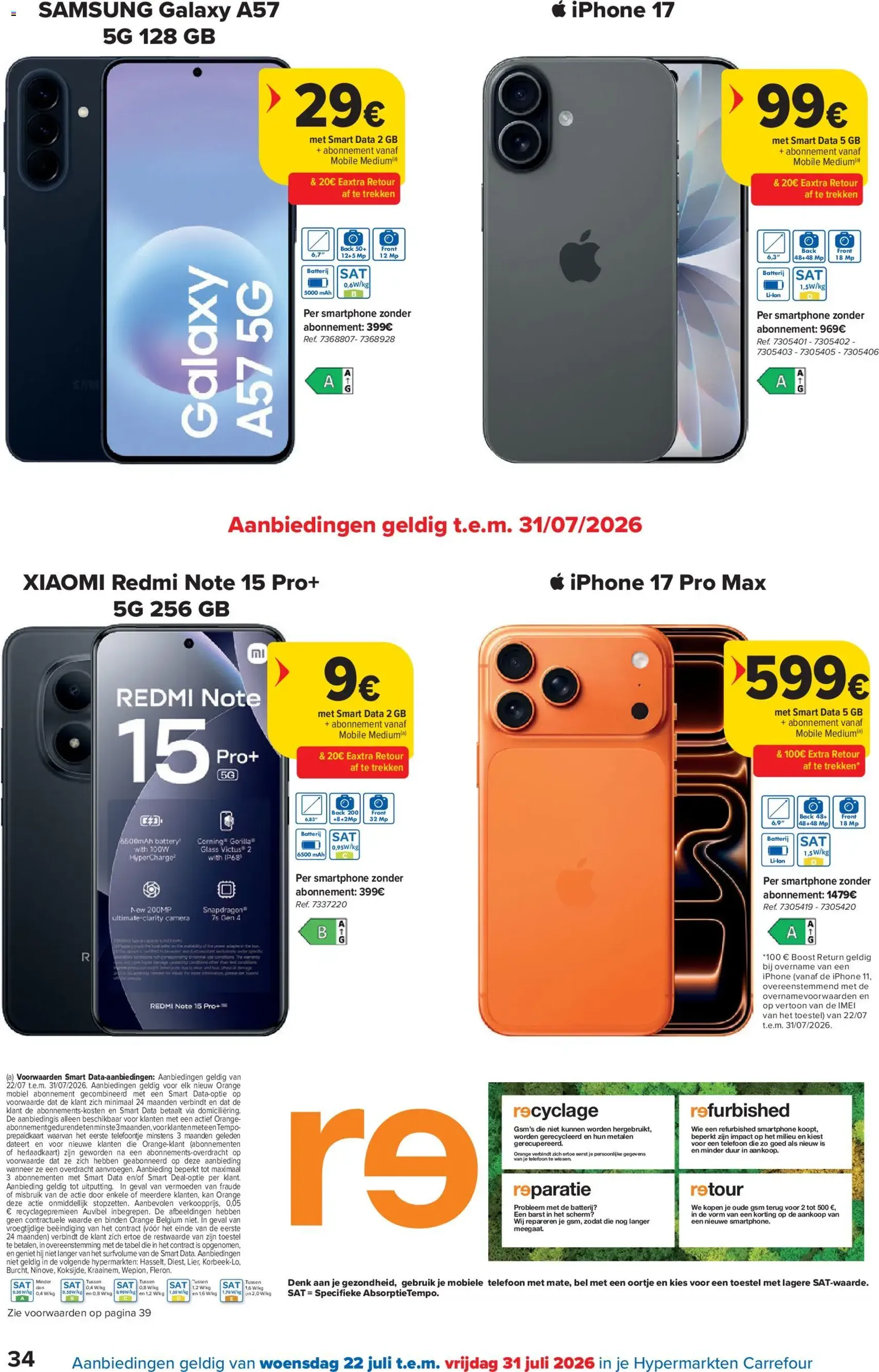 Carrefour folder week 30 - geldige folder vanaf 22/07/2026 pagina 34 van 40