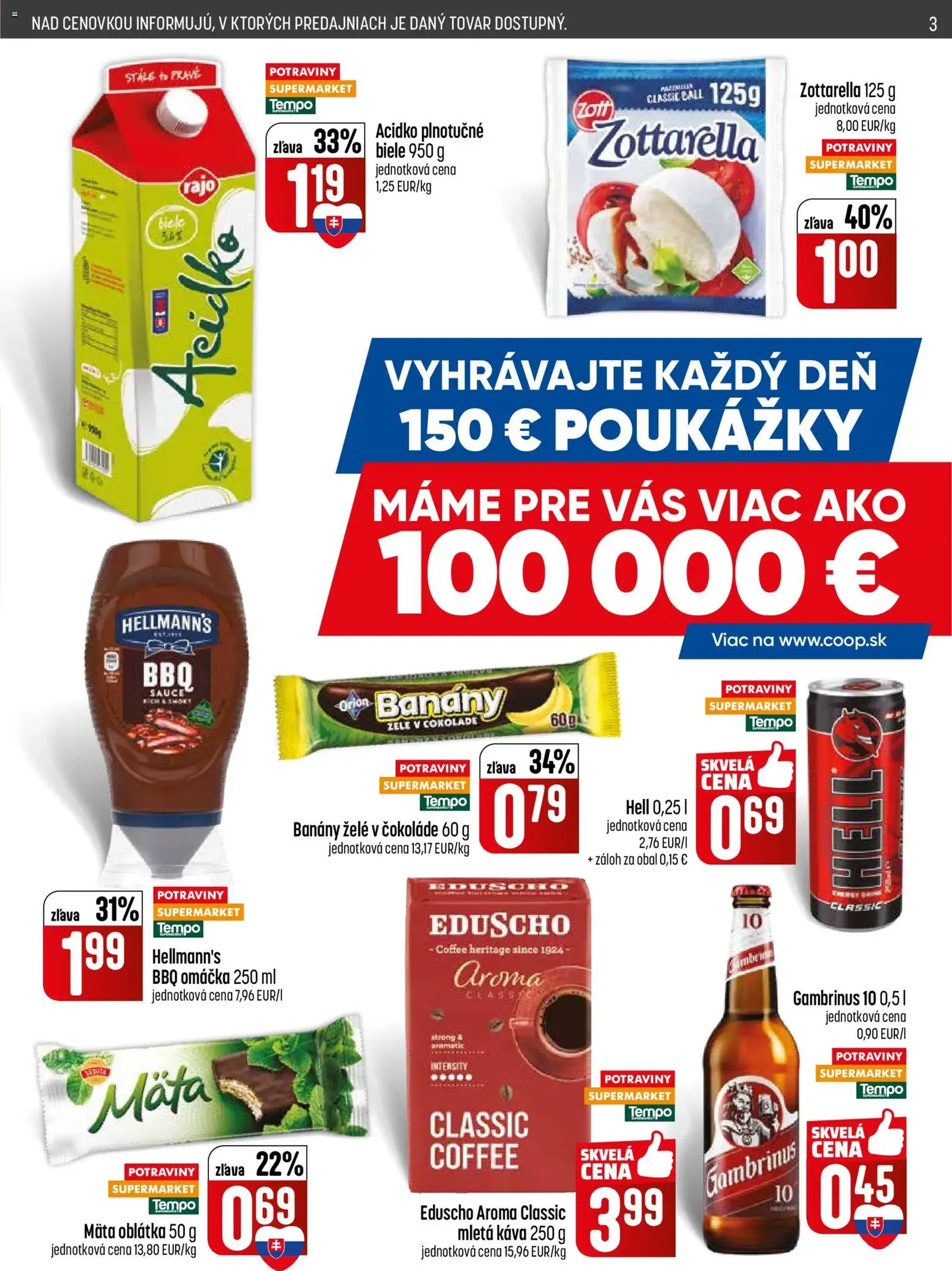 COOP Jednota leták - platný leták od 16.04.2026 strana 3 z 29