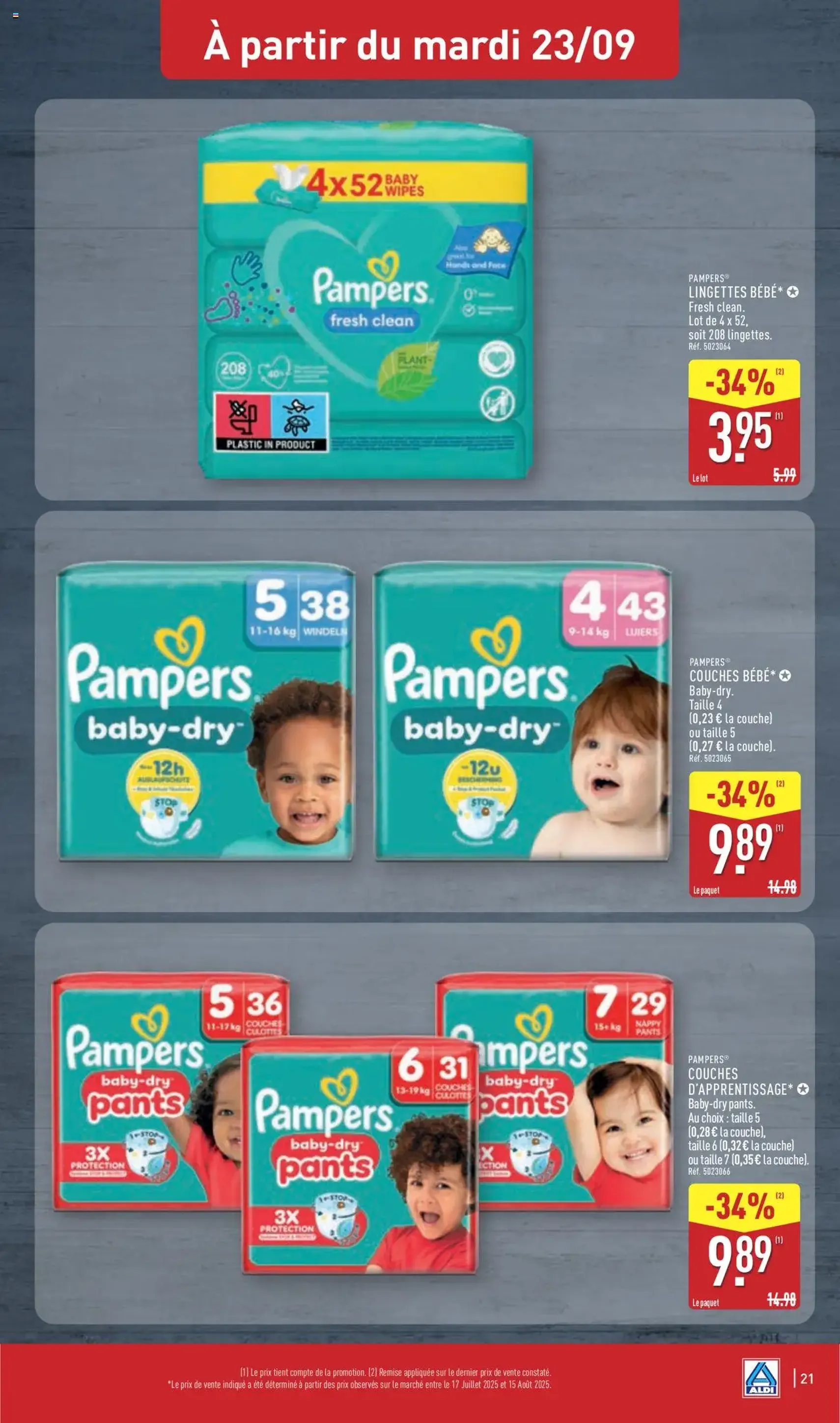 Aldi catalogue semaine 39 - brochure valable à partir du 23/09/2025, page 23 sur 57 Aldi catalogue semaine 39 - brochure valable à partir du 23/09/2025, page 23 sur 57