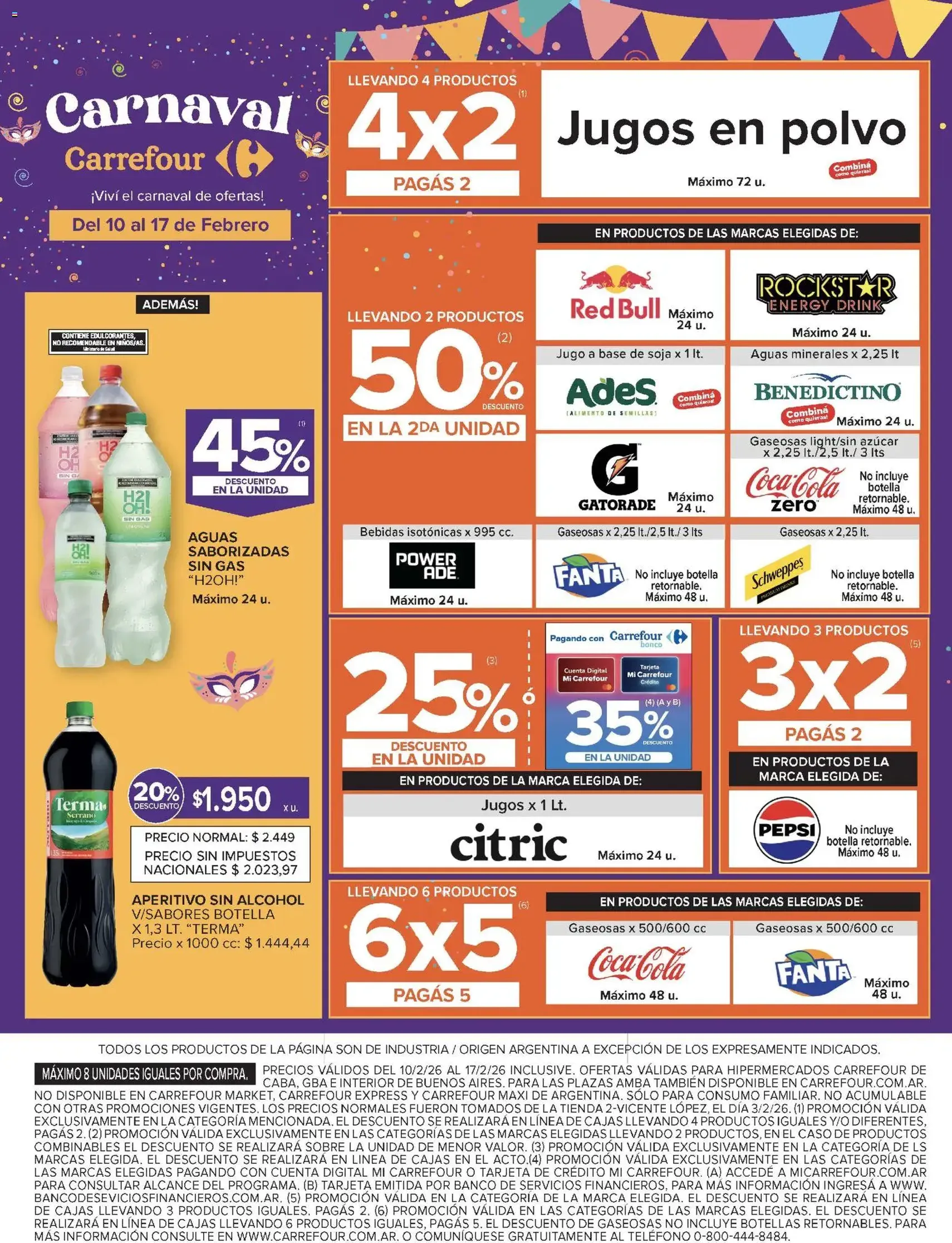 Carrefour ofertas - folleto válido desde 10/02/2026 página 2 de 37