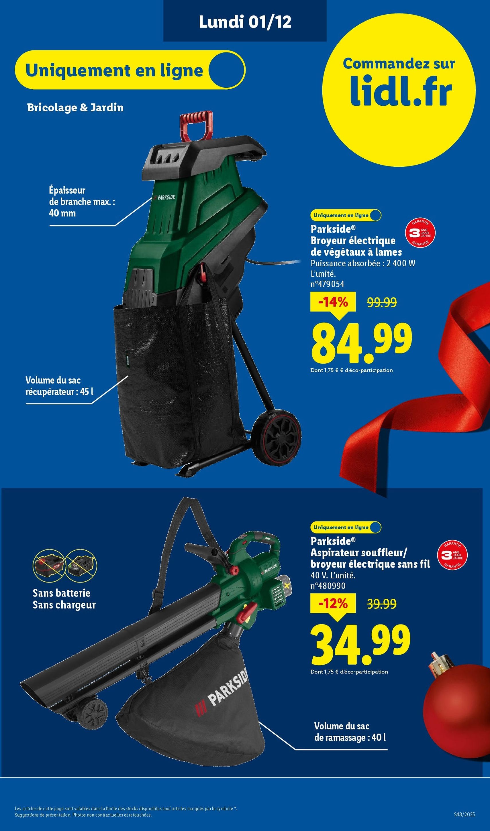 LIDL Black Friday - brochure valable à partir du 27/11/2025, page 87 sur 100
