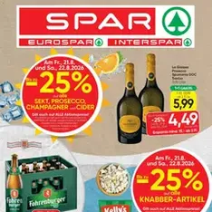 Spar - Flugblatt - Prospekt Vorschau gültig ab 20.08.2026