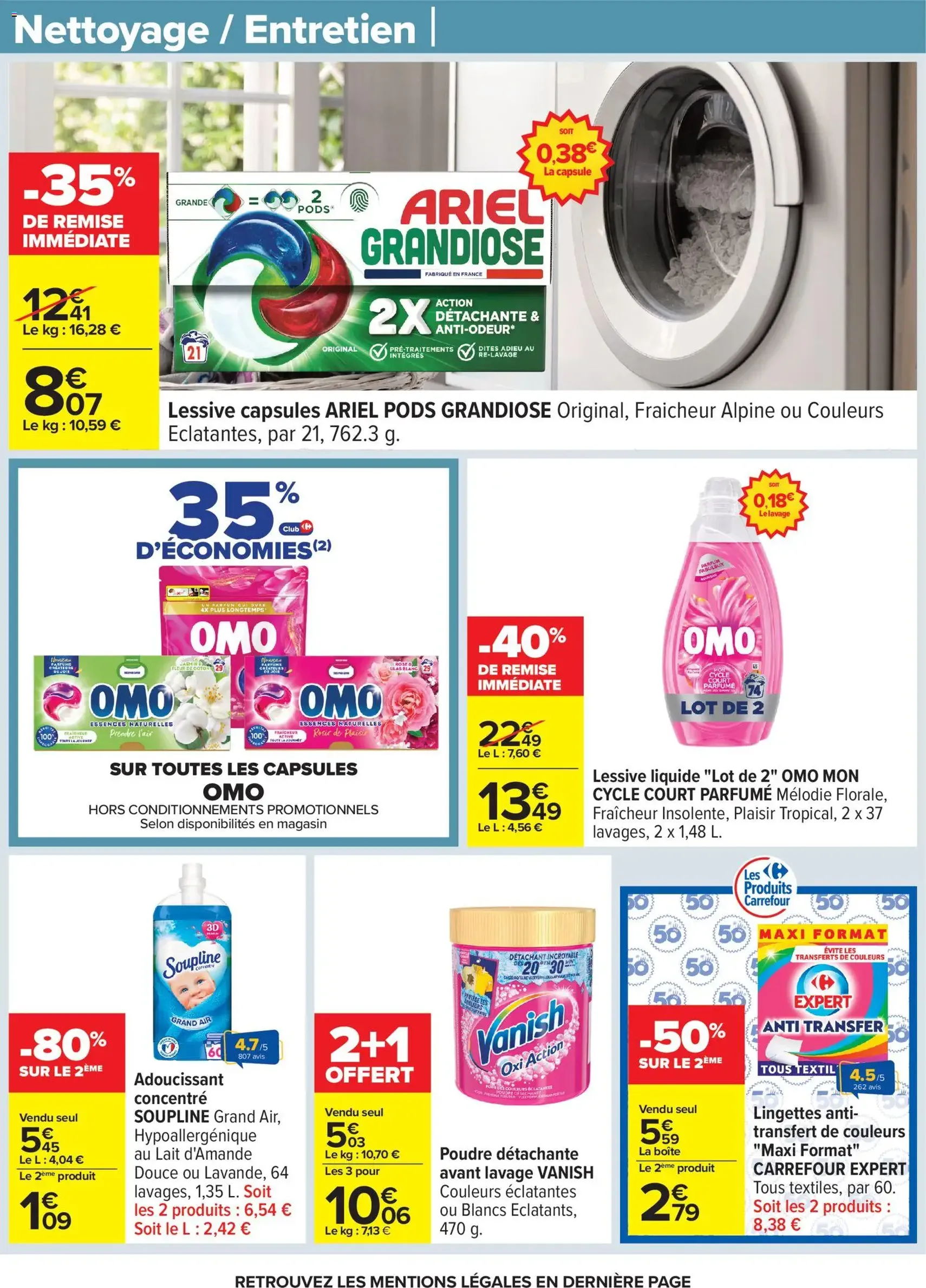 Carrefour catalogue semaine 14 - brochure valable à partir du 31/03/2026, page 48 sur 70