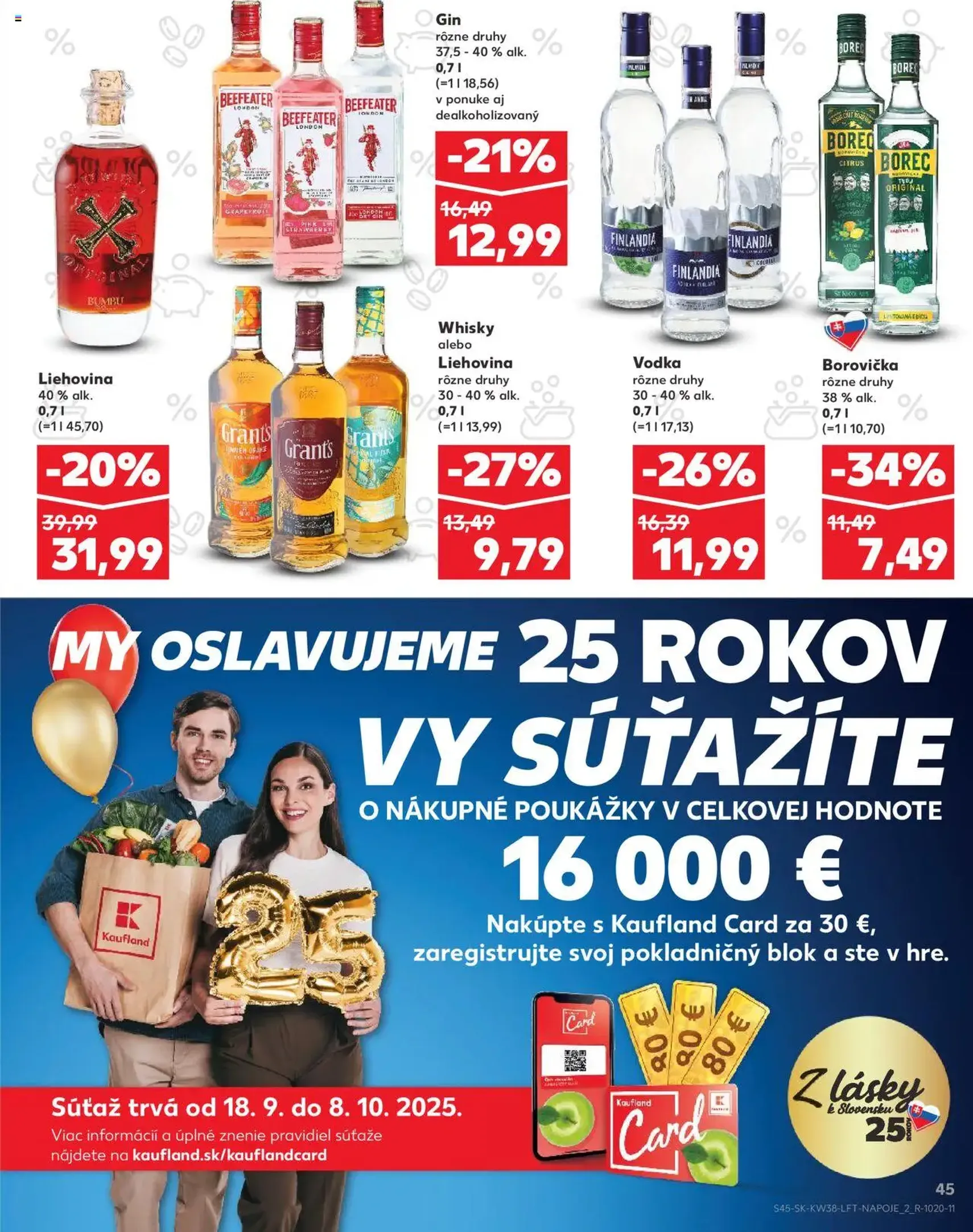 Kaufland Bratislava-Avion - platný leták od 18.09.2025 strana 45 z 76