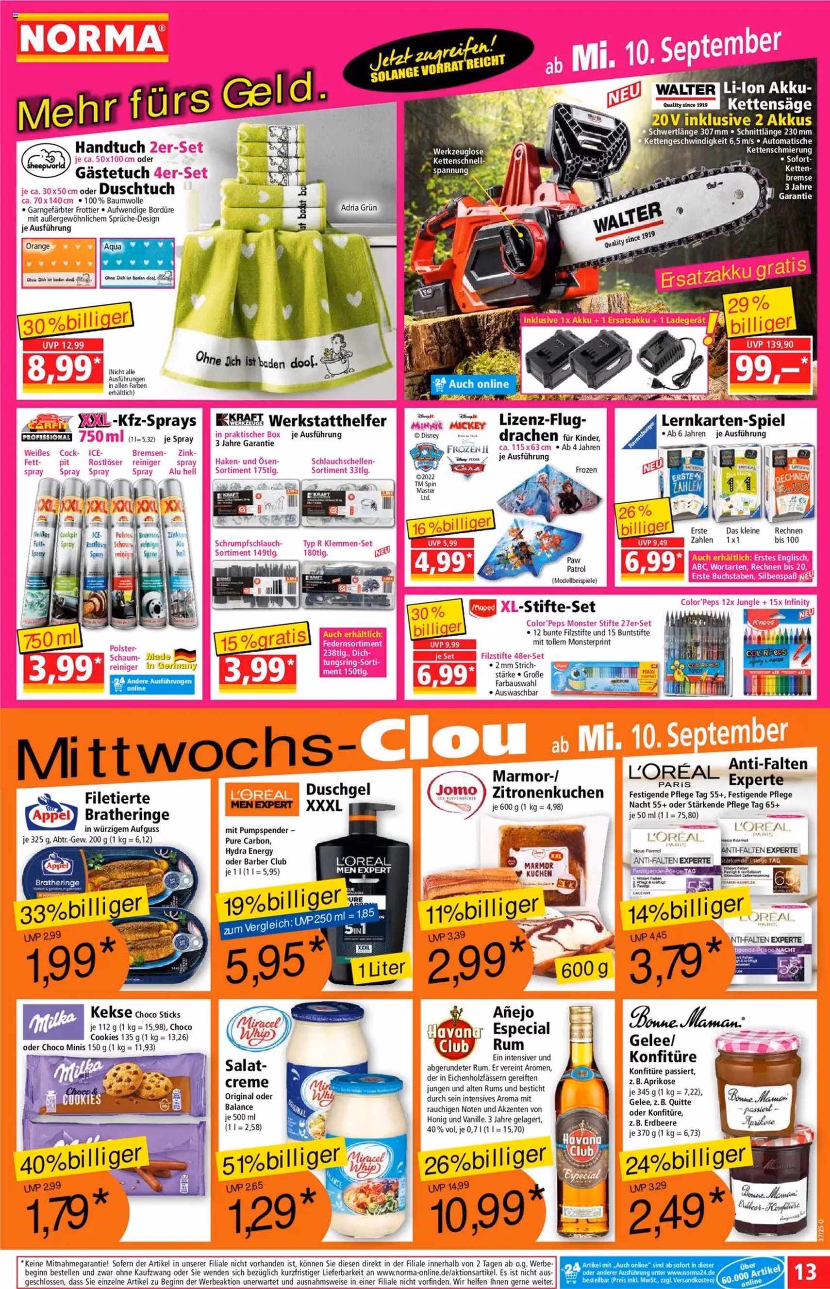 Norma Prospekt - Gültiger Prospekt ab 08.09.2025, Seite 13 von insgesamt 18 Norma Prospekt - Gültiger Prospekt ab 08.09.2025, Seite 13 von insgesamt 18