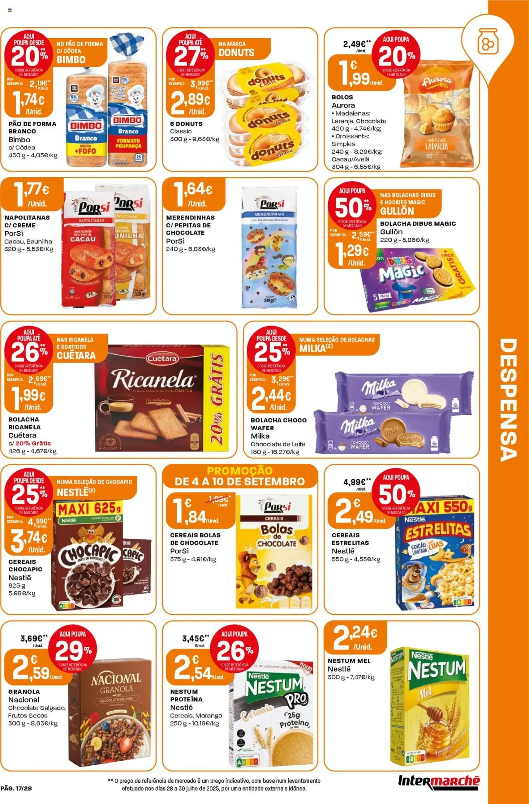 Intermarché folheto - folheto válido a partir de 04/09/2025 página 17 de 28 Intermarché folheto - folheto válido a partir de 04/09/2025 página 17 de 28