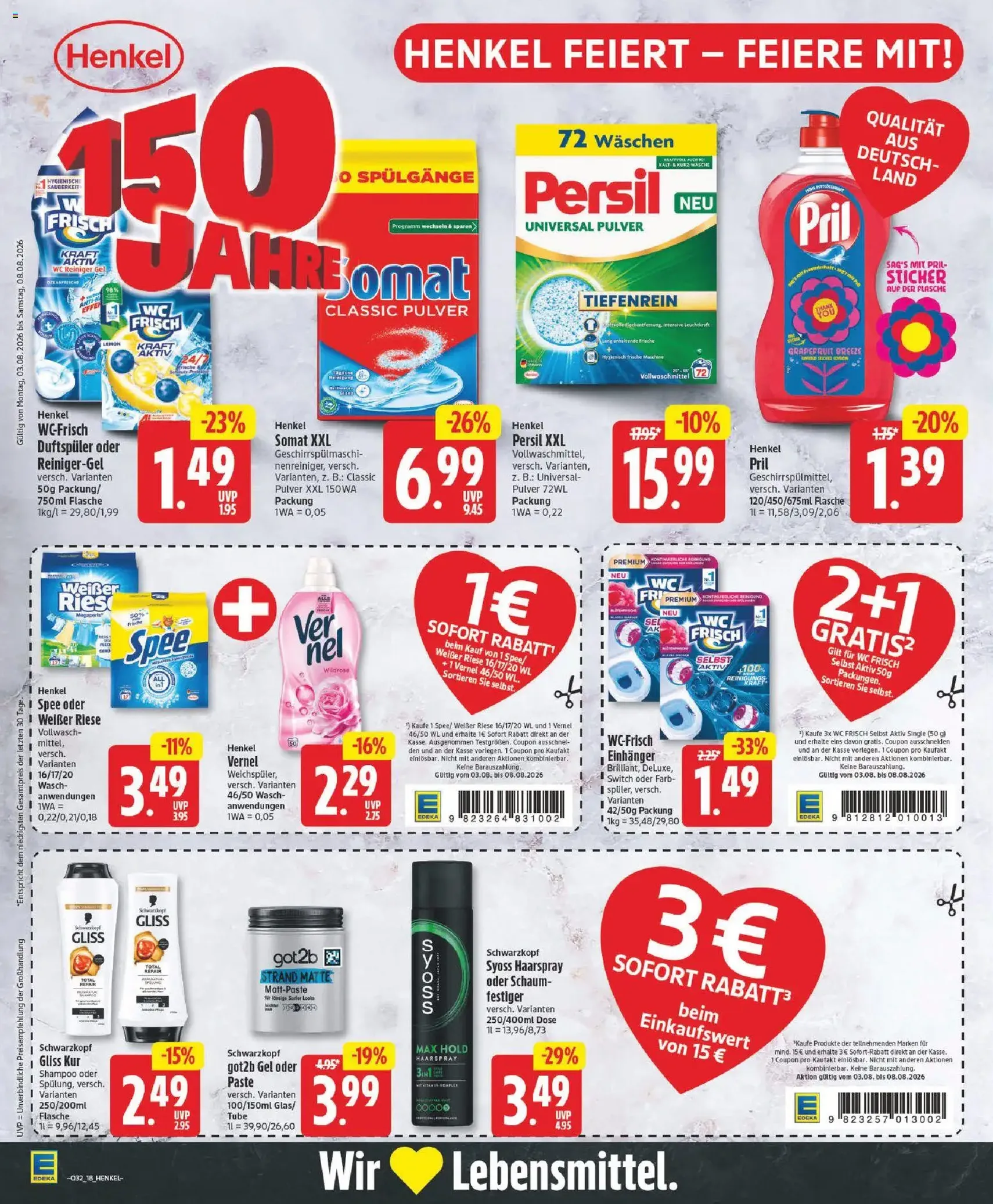 Edeka Prospekt - Gültiger Prospekt ab 03.08.2026, Seite 18 von insgesamt 27