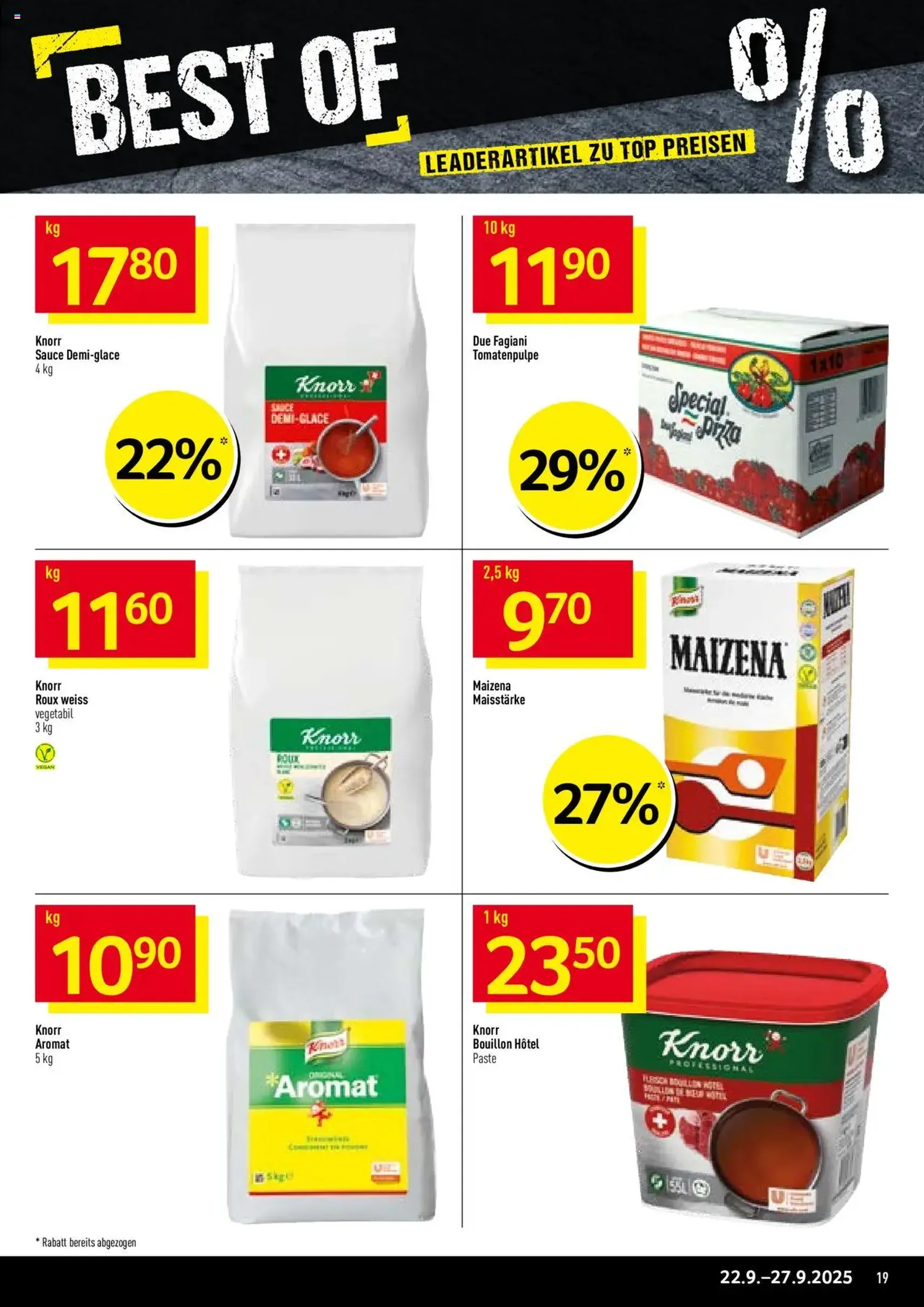 Prodega Aktionen - Gültiger Prospekt ab 22.09.2025, Seite 19 von insgesamt 36