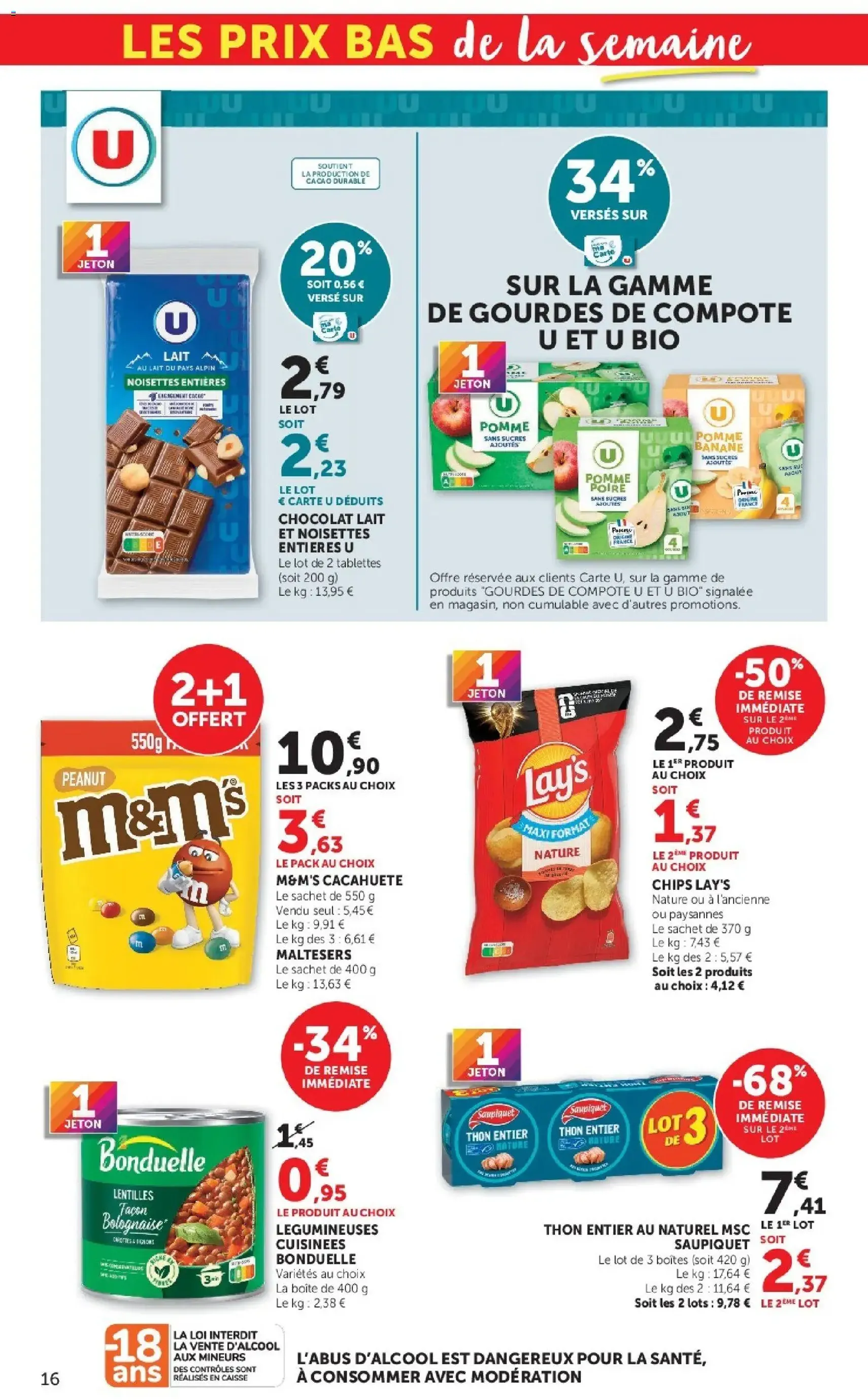 U Express catalogue - brochure valable à partir du 08/09/2026, page 16 sur 20