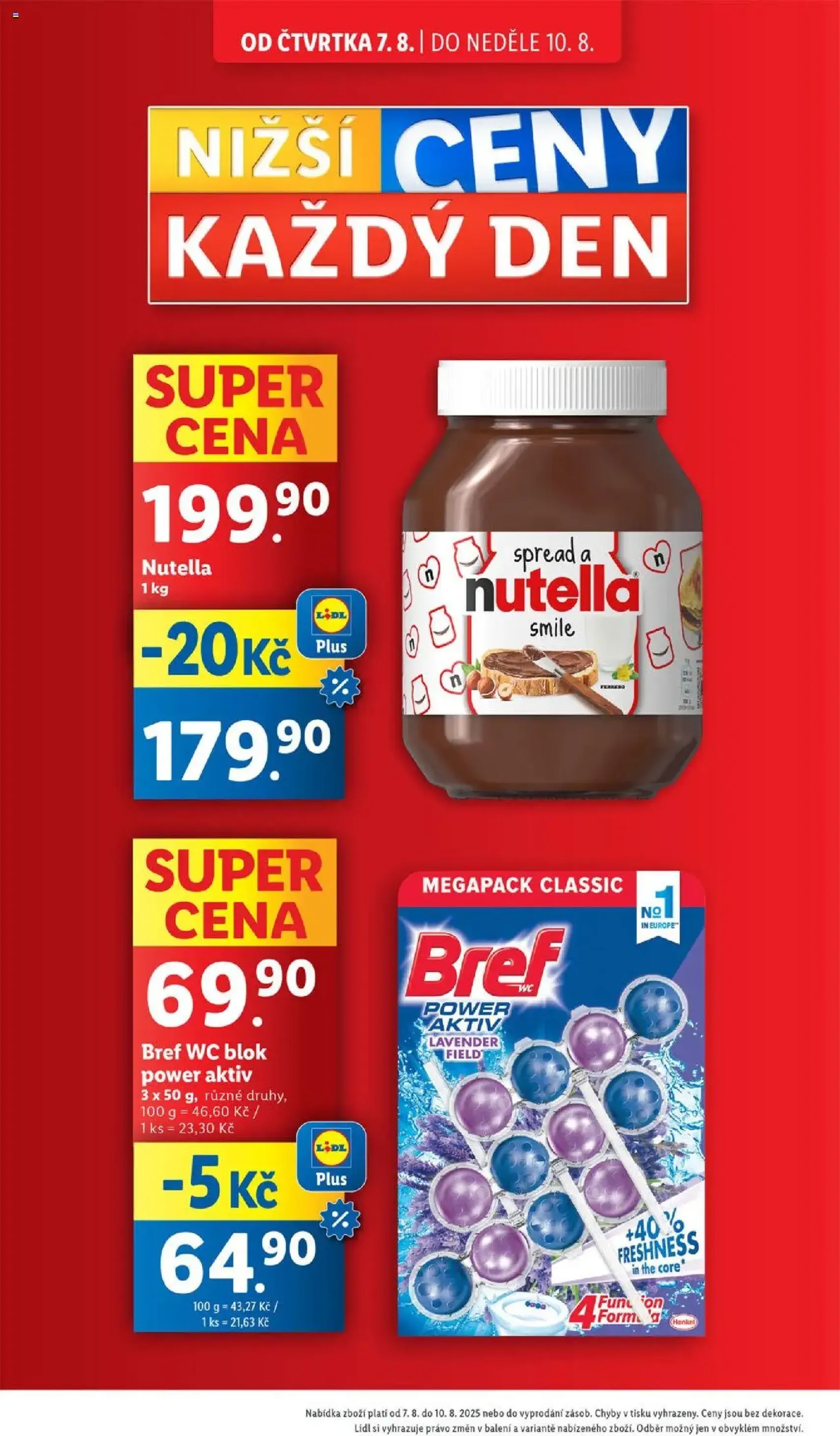 Lidl leták - platný leták od 07.08.2025 strana 4 z 47 Lidl leták - platný leták od 07.08.2025 strana 4 z 47