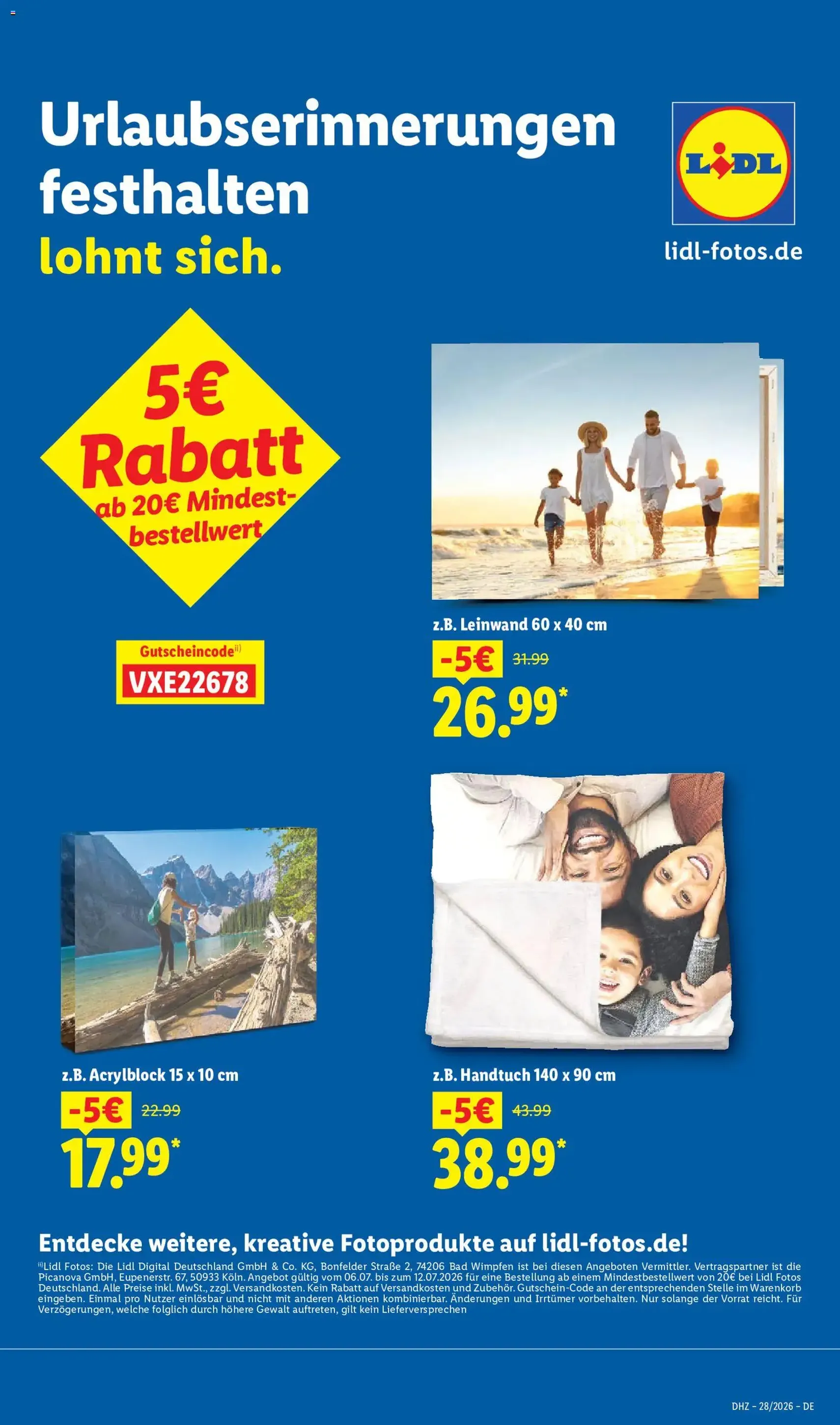 Lidl Prospekt - Gültiger Prospekt ab 06.07.2026, Seite 61 von insgesamt 62