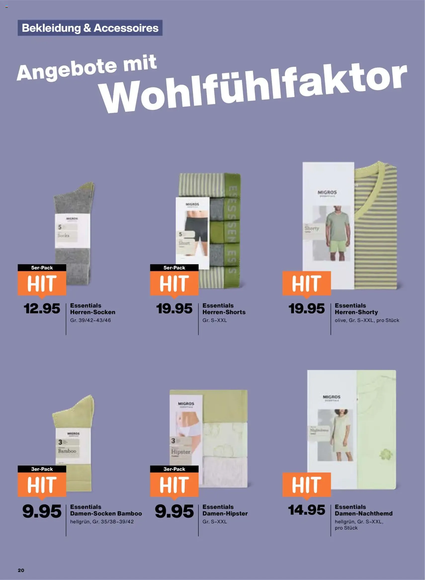 Migros aktionen - Gültiger Prospekt ab 15.05.2026, Seite 20 von insgesamt 24