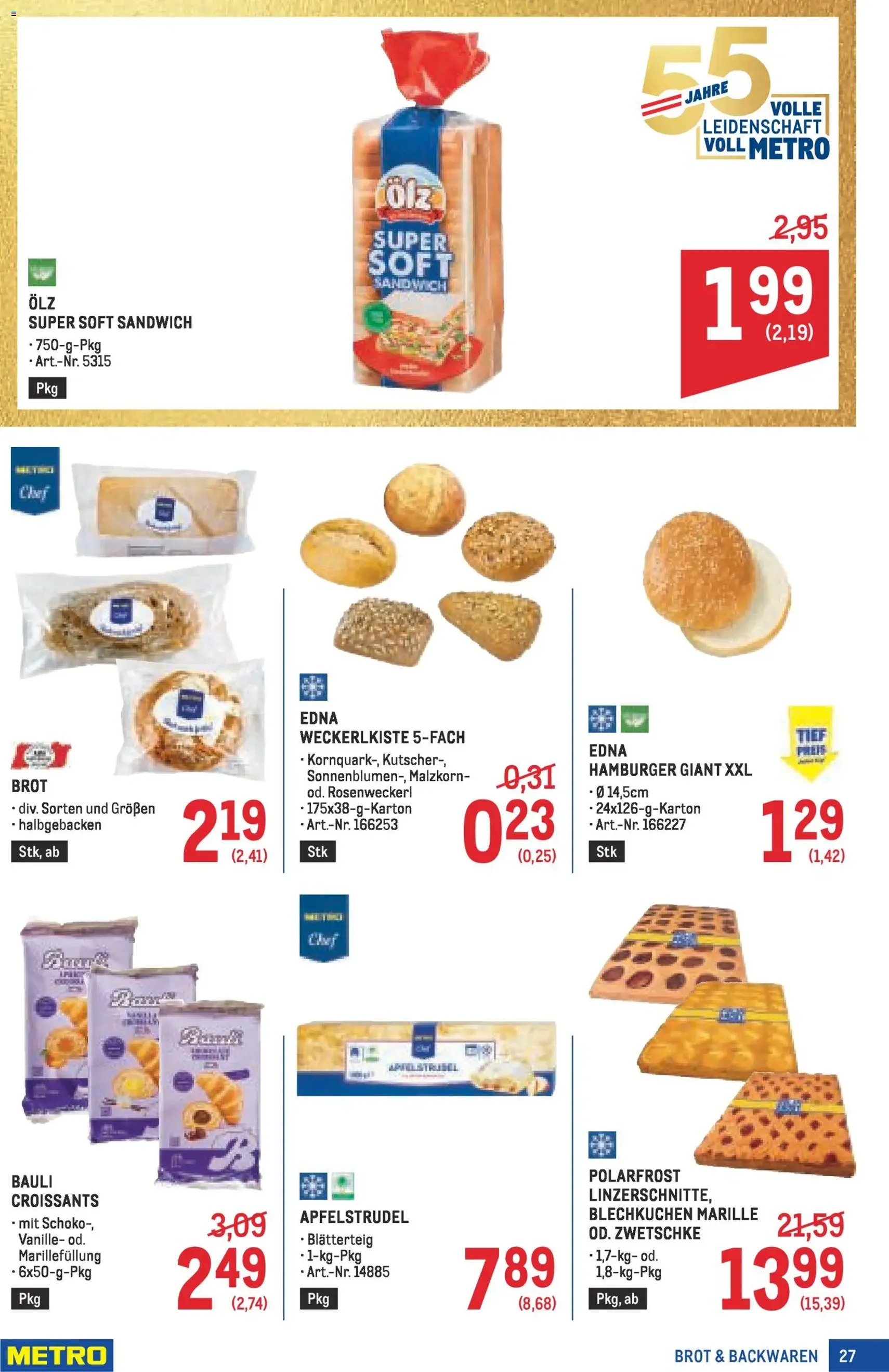 Metro angebote Profi - Gültiger Prospekt ab 19.02.2026, Seite 27 von insgesamt 64