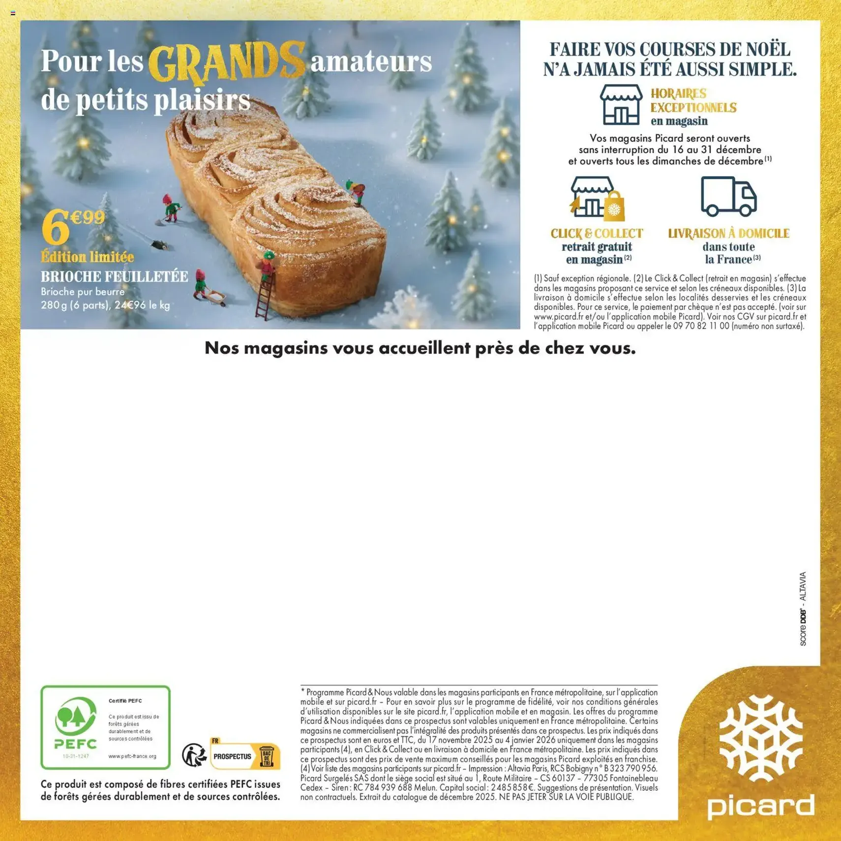 Picard catalogue - brochure valable à partir du 17/11/2025, page 17 sur 18