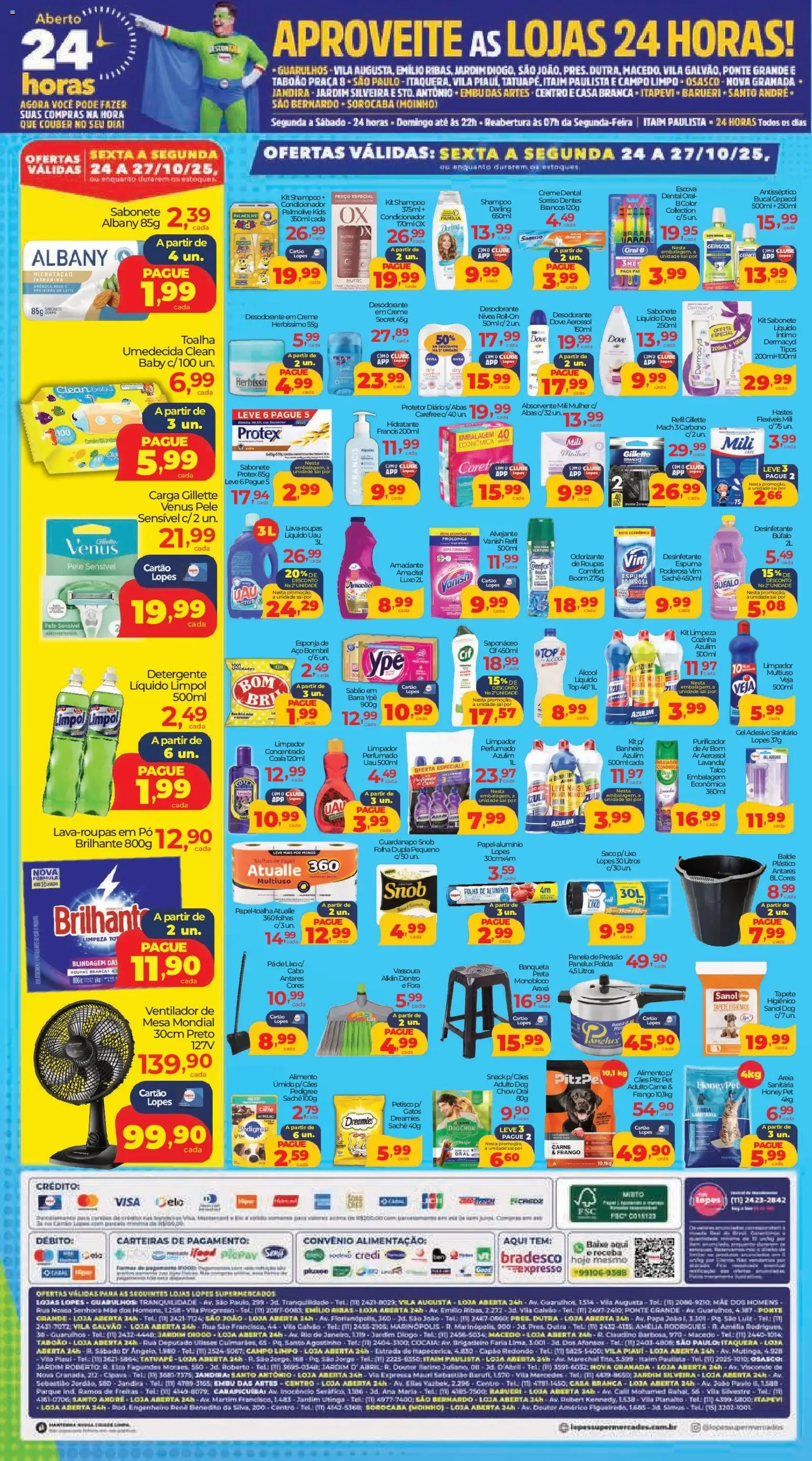 Lopes Supermercados - Ofertas da semana - folheto válido a partir de 24/10/2025 página 4 de 4