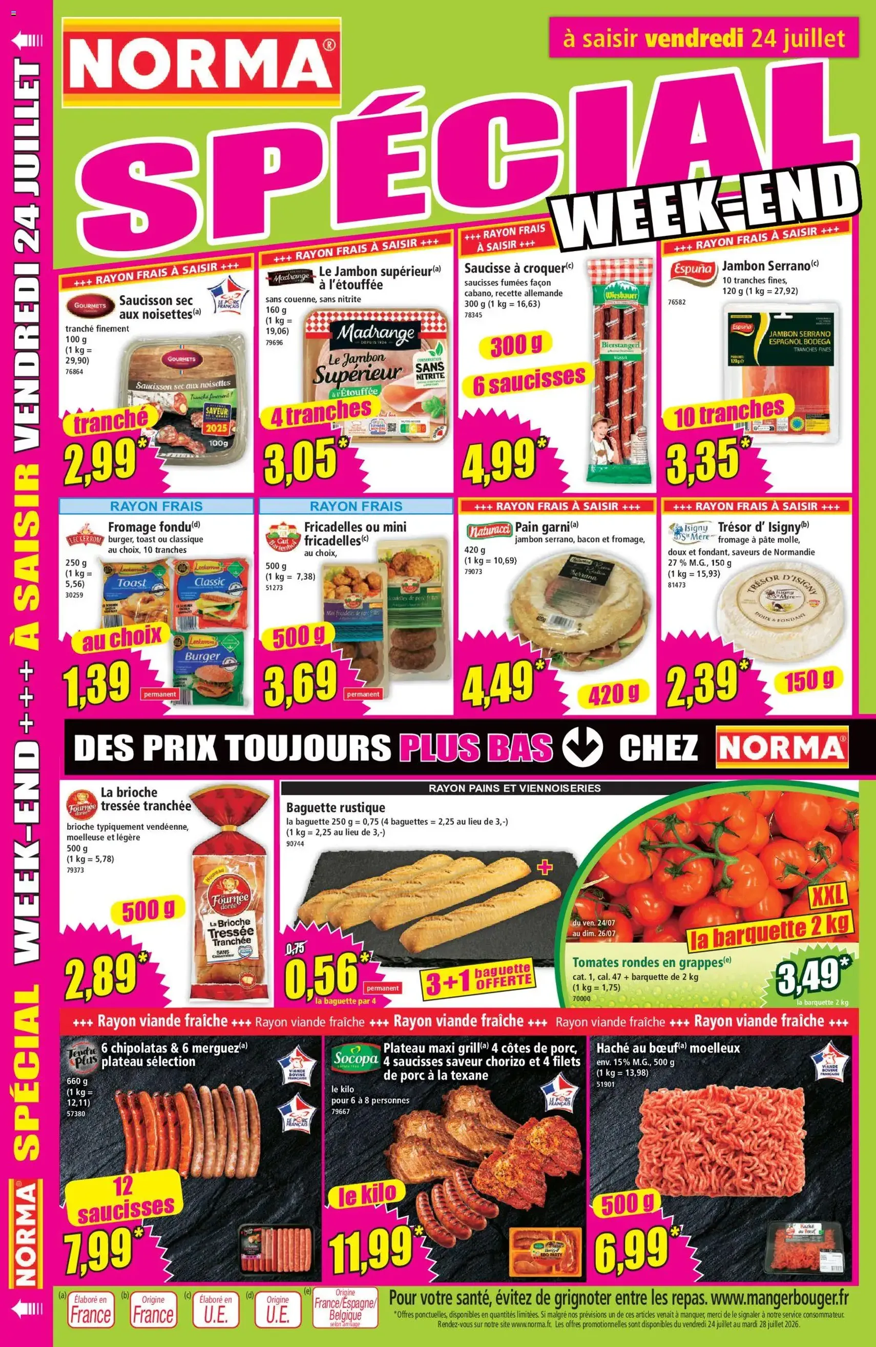 Norma catalogue - brochure valable à partir du 22/07/2026, page 12 sur 12