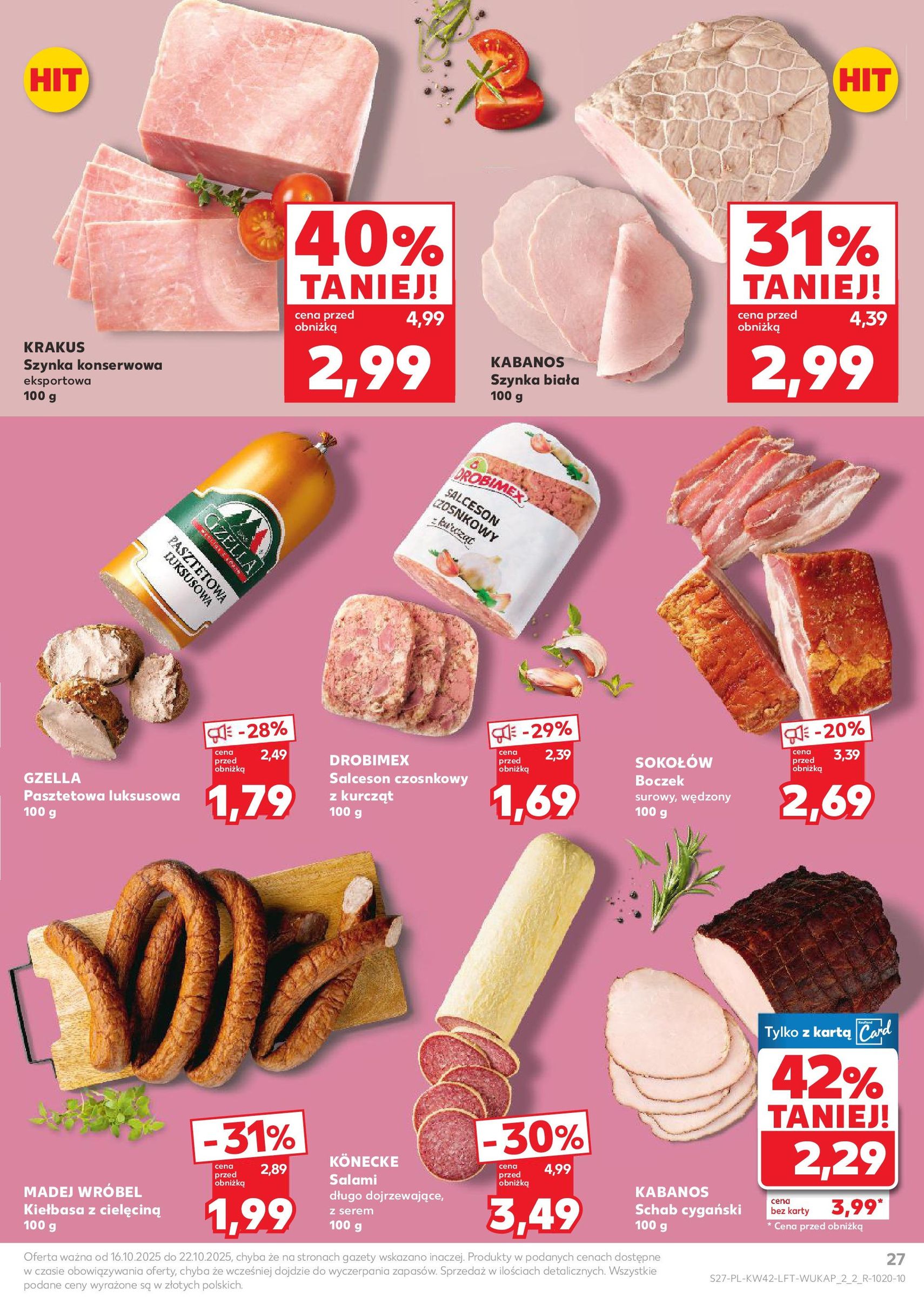 Kaufland gazetka - ważny gazetka od 16.10.2025 strona 27 z 63 Kaufland gazetka - ważny gazetka od 16.10.2025 strona 27 z 63
