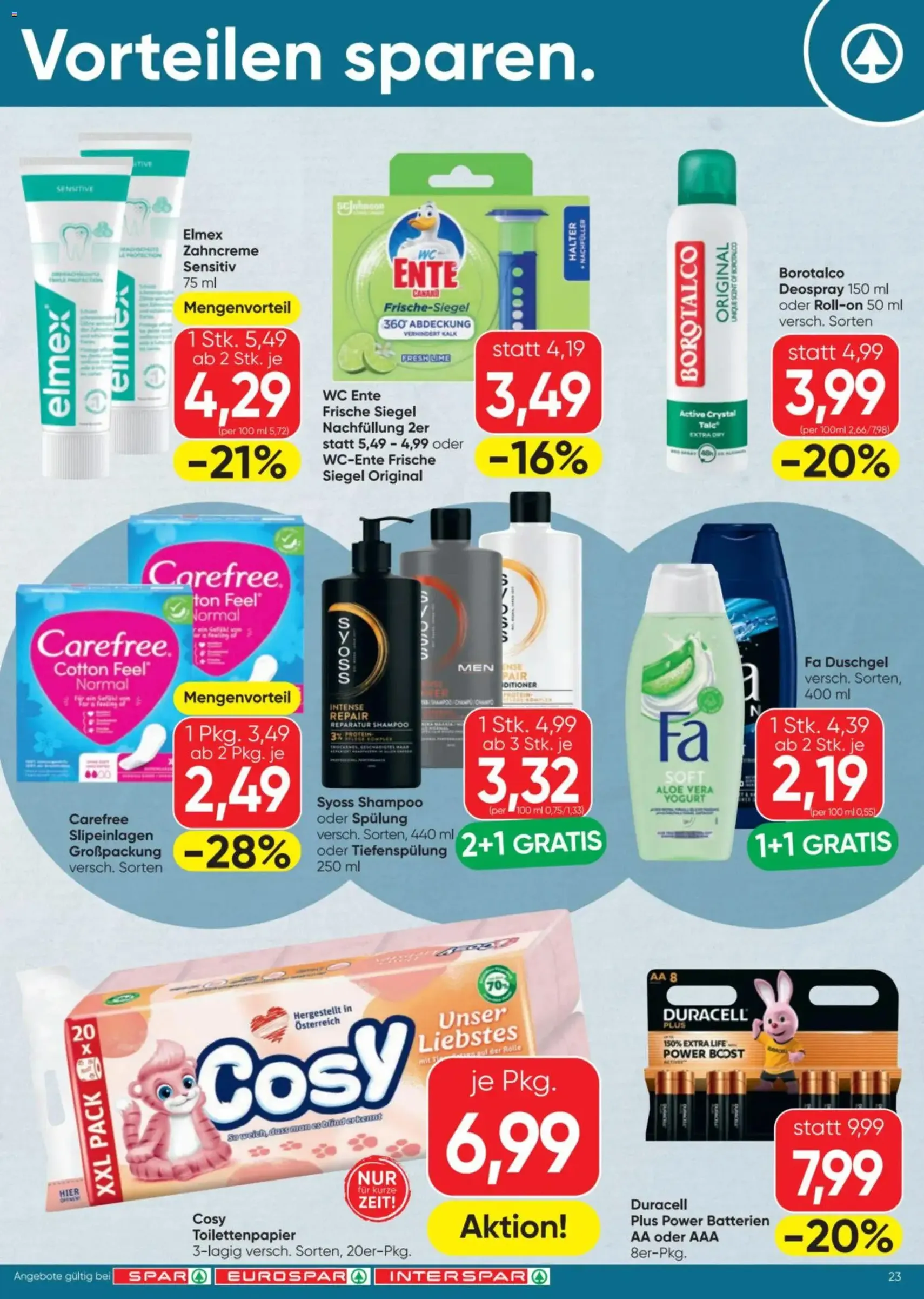 Spar Flugblatt - Gültiger Prospekt ab 06.11.2025, Seite 23 von insgesamt 24