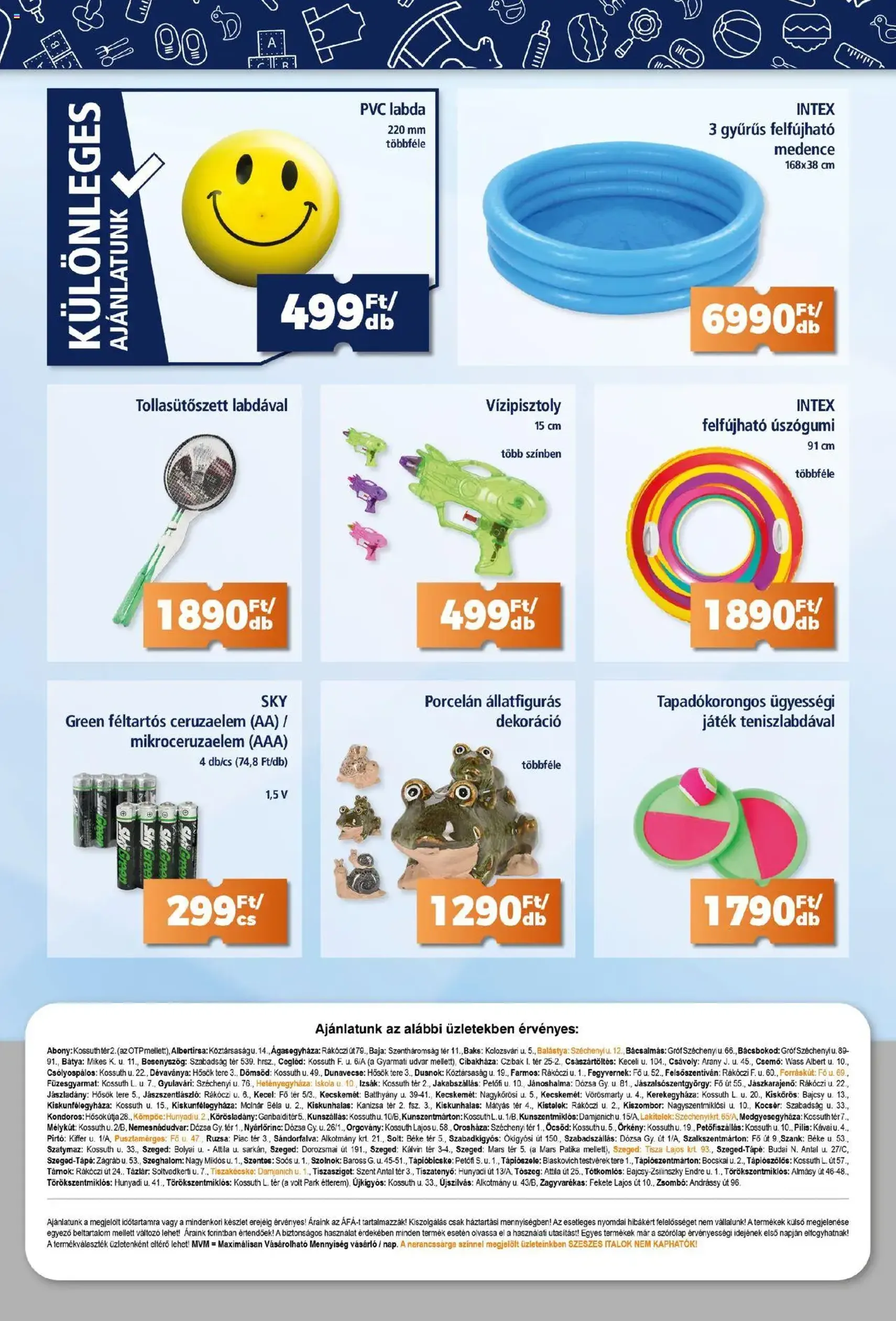 Goods Market Akciós újság - 2025.07.17. érvényes szórólap 10 oldal 10 oldalból Goods Market Akciós újság - 2025.07.17. érvényes szórólap 10 oldal 10 oldalból