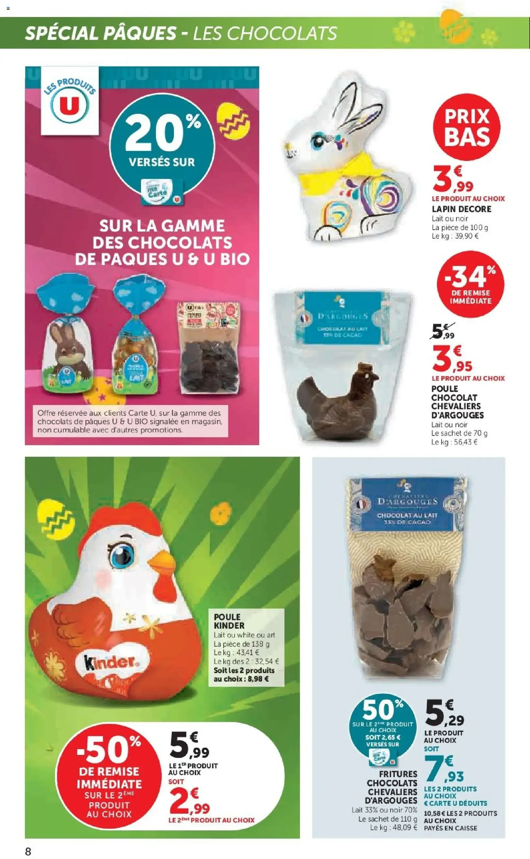 Hyper U catalogue - brochure valable à partir du 24/03/2026, page 8 sur 52