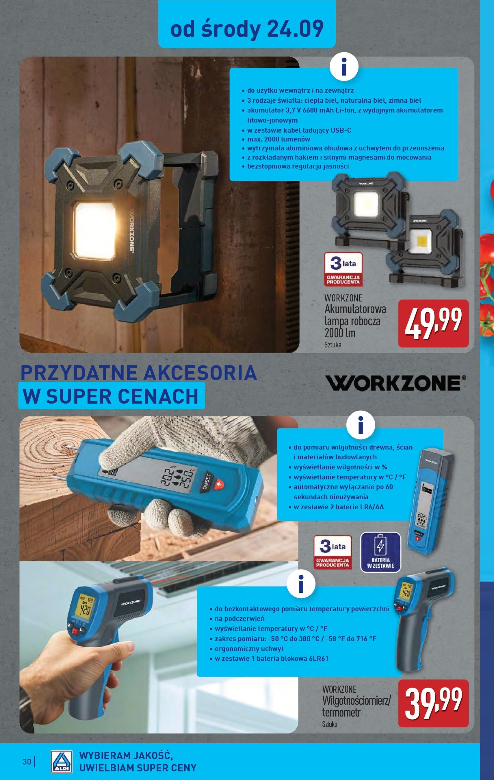 Aldi Gazetka - ważny gazetka od 22.09.2025 strona 30 z 41 Aldi Gazetka - ważny gazetka od 22.09.2025 strona 30 z 41