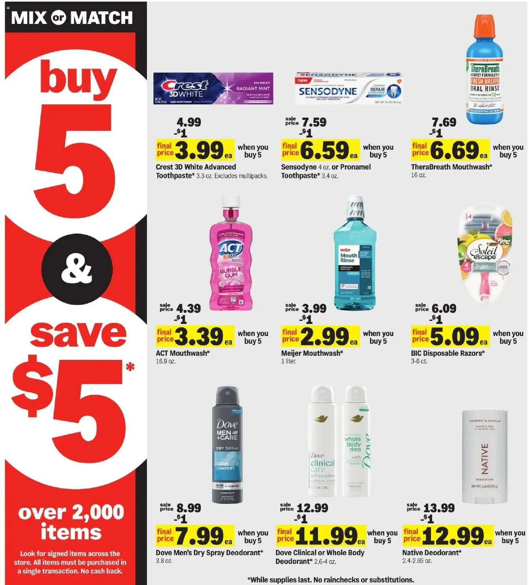 Meijer Weekly Ad - valid flyer from 06/24/2026, page 17 of 49